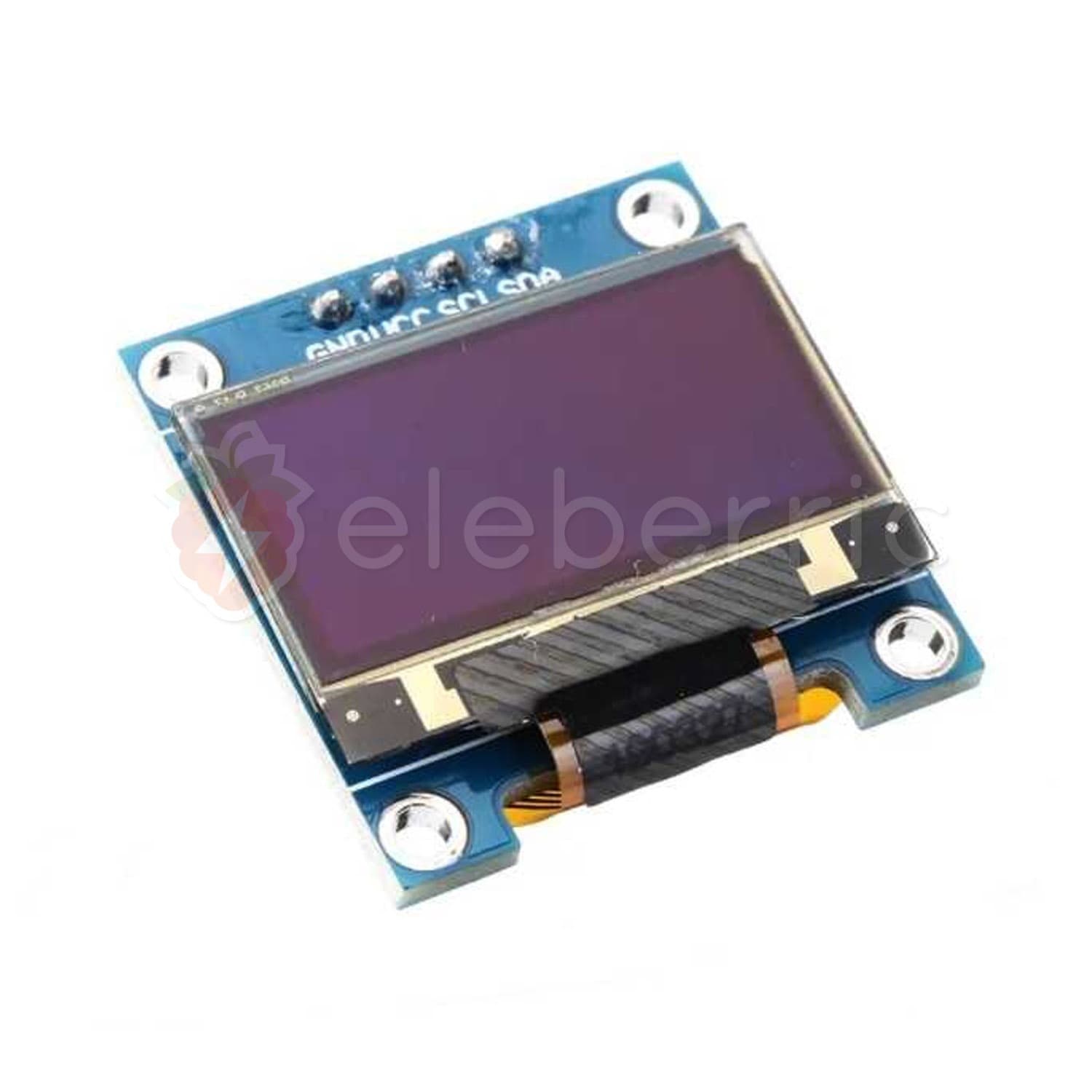 0.96 inch OLED Display Yellow Blue 128×64 I2C IIC 4 Pin - View 2
