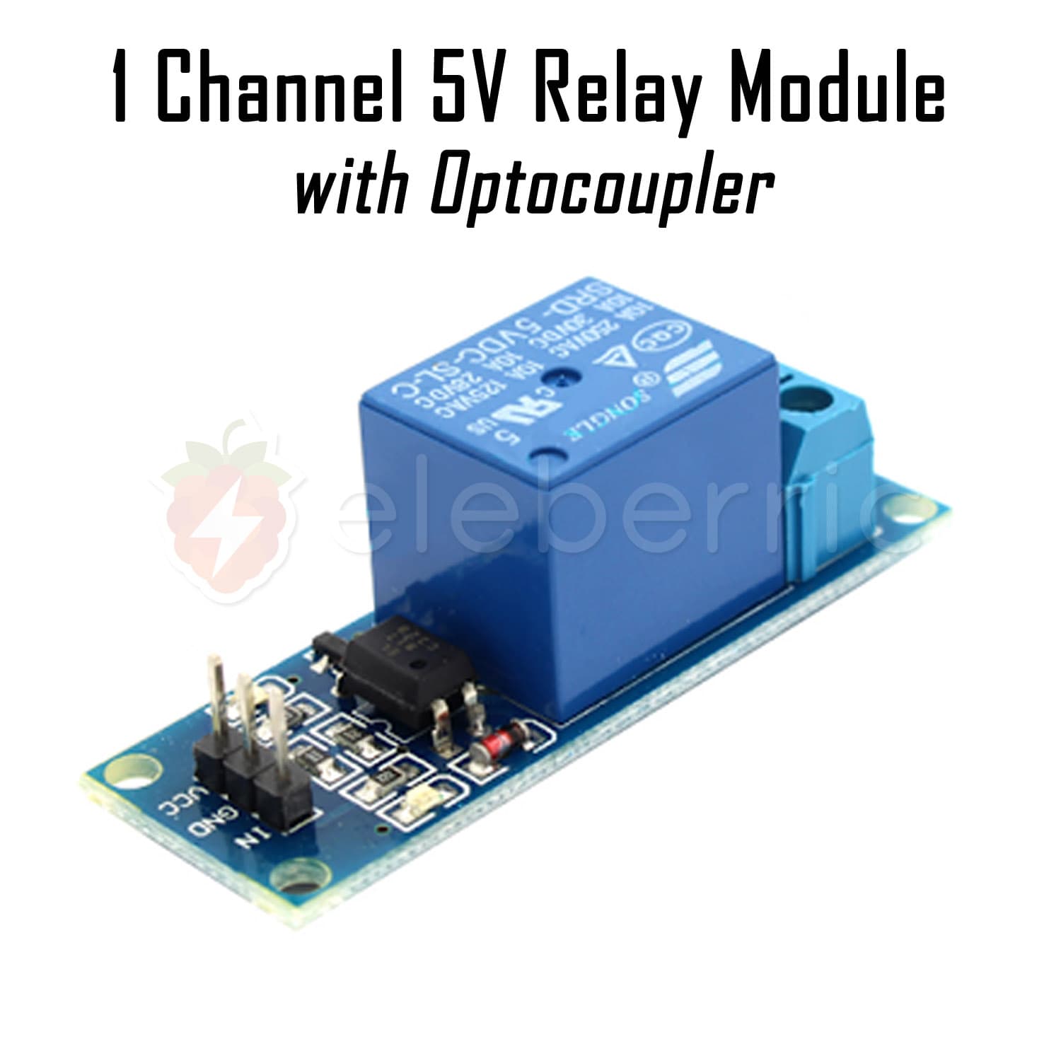 1 Channel 5V Relay Module with Optocoupler