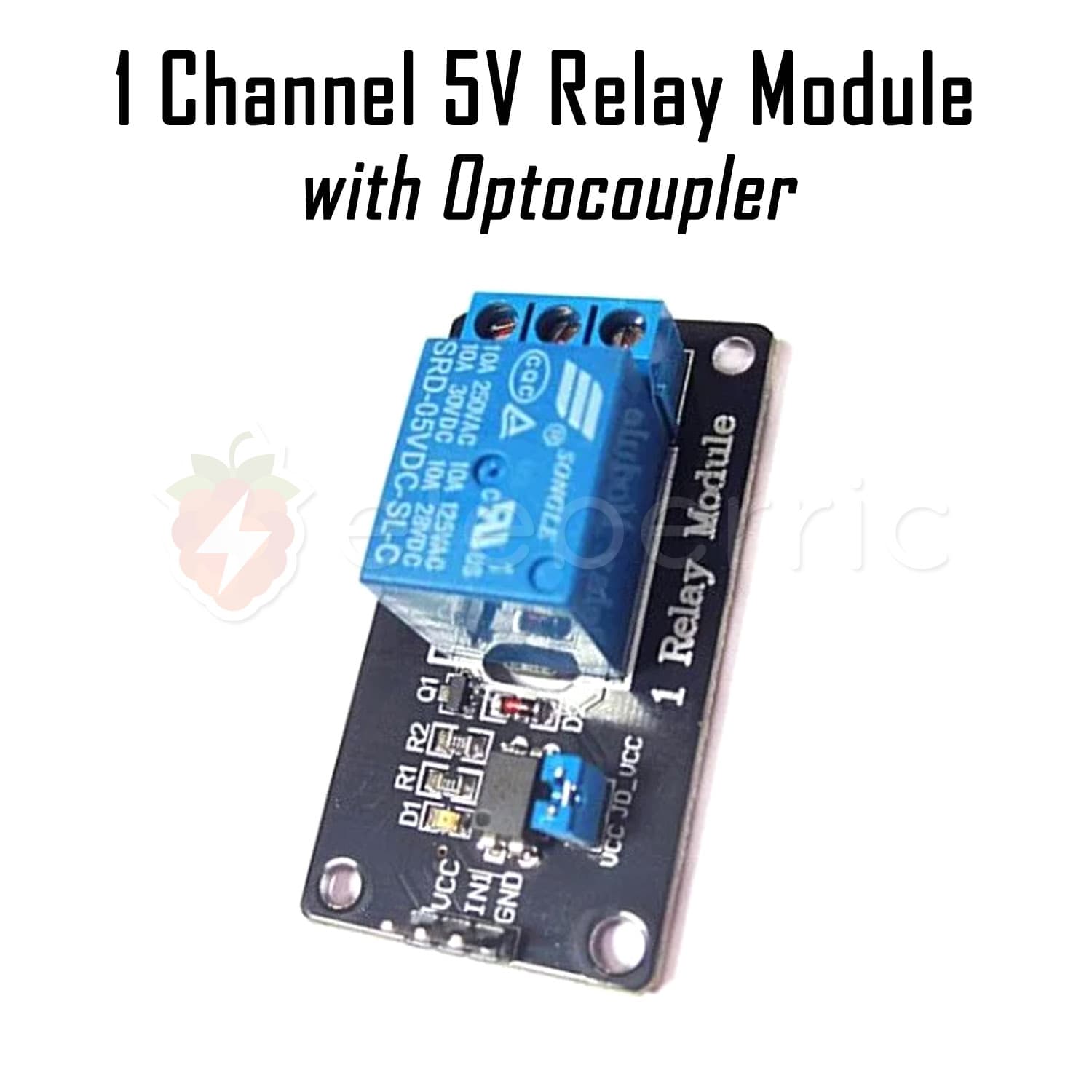 1 Channel 5V Relay Module with Optocoupler - View 4