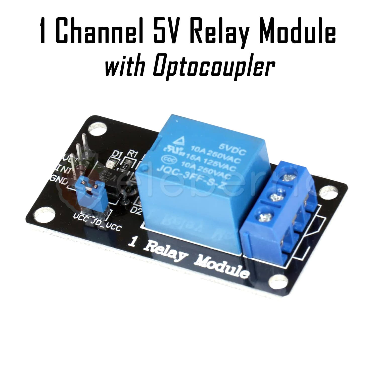 1 Channel 5V Relay Module with Optocoupler - View 6