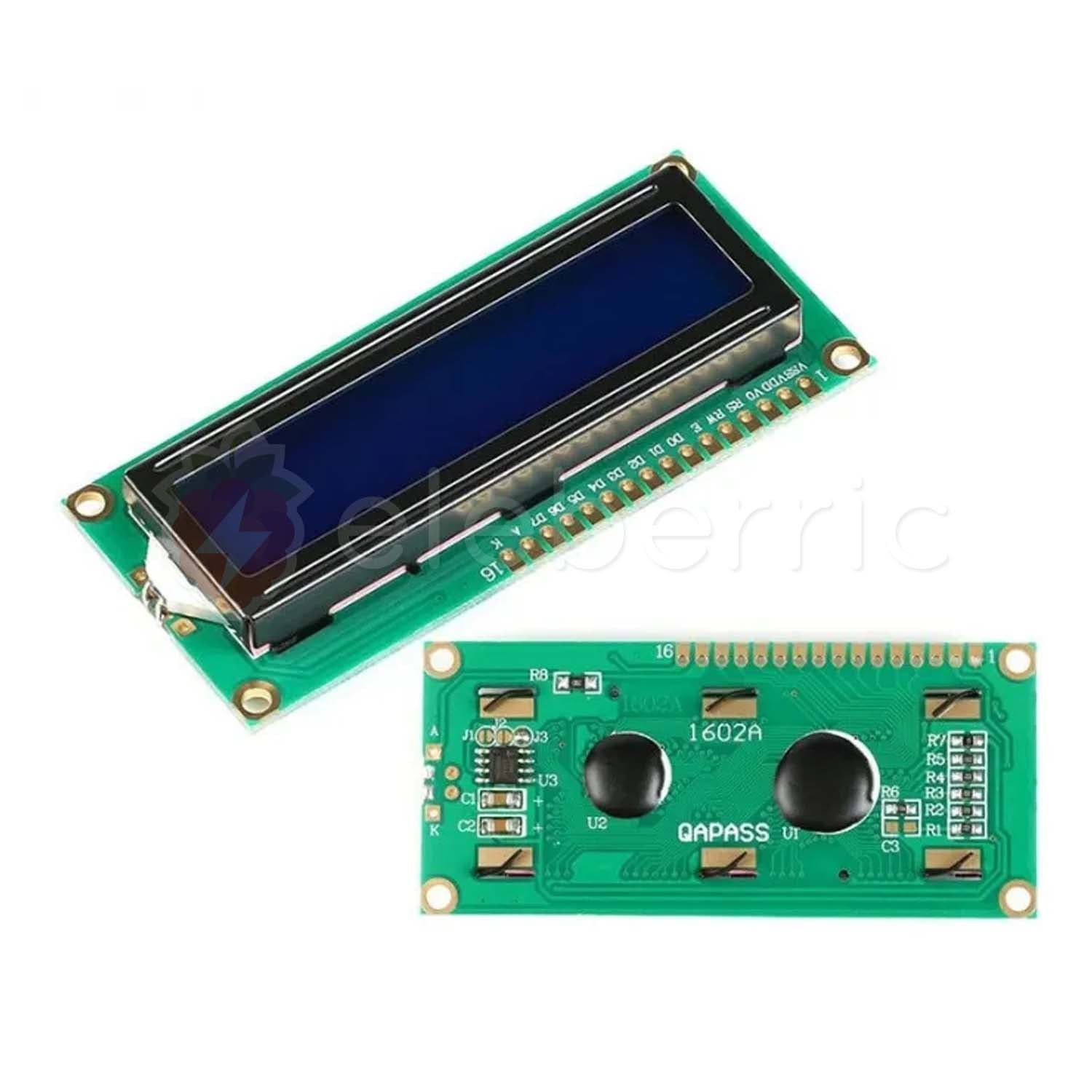 1602 LCD Display Blue Backlight - View 2