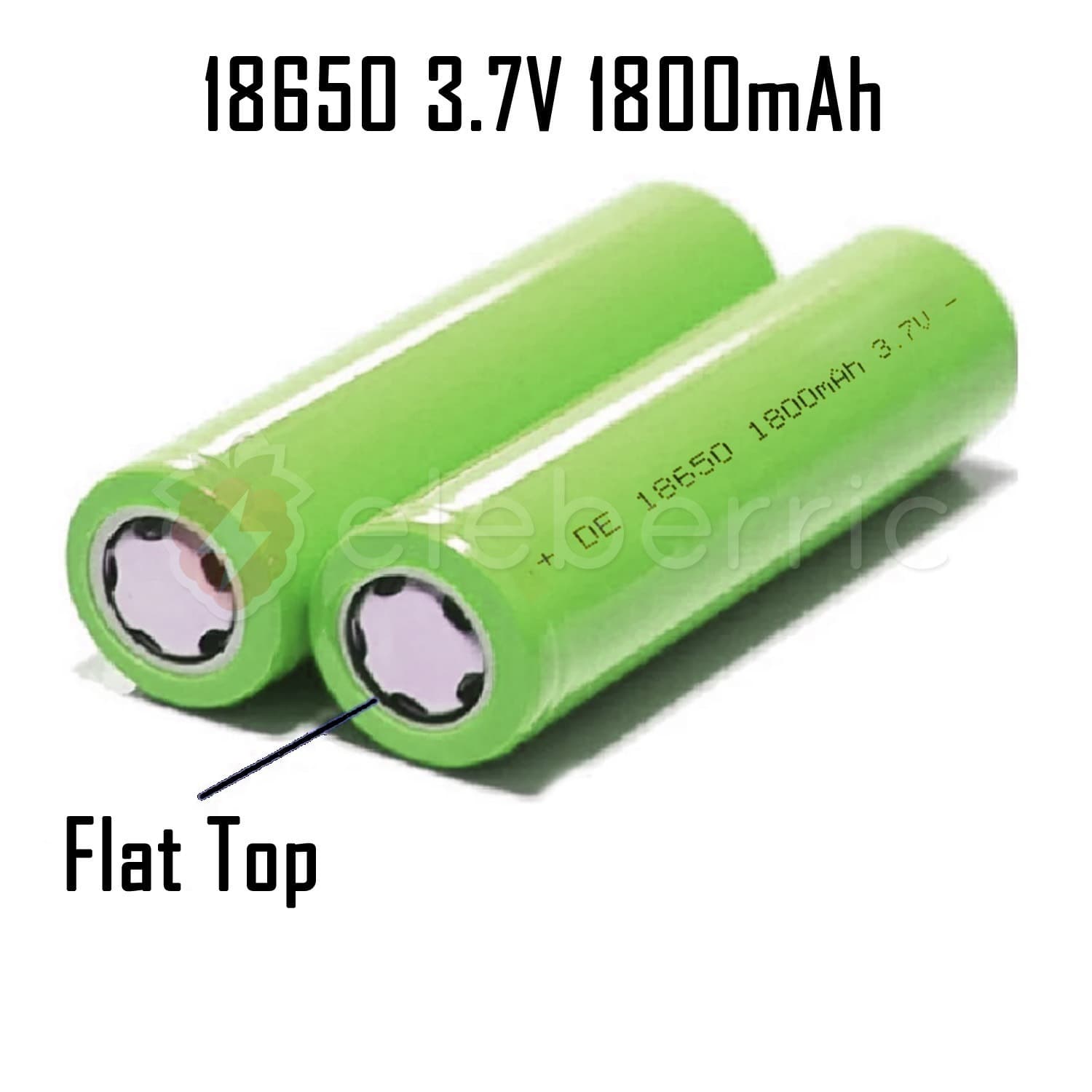 18650 3.7V 1800mAh Li-ion Rechargeable Battery - View 2