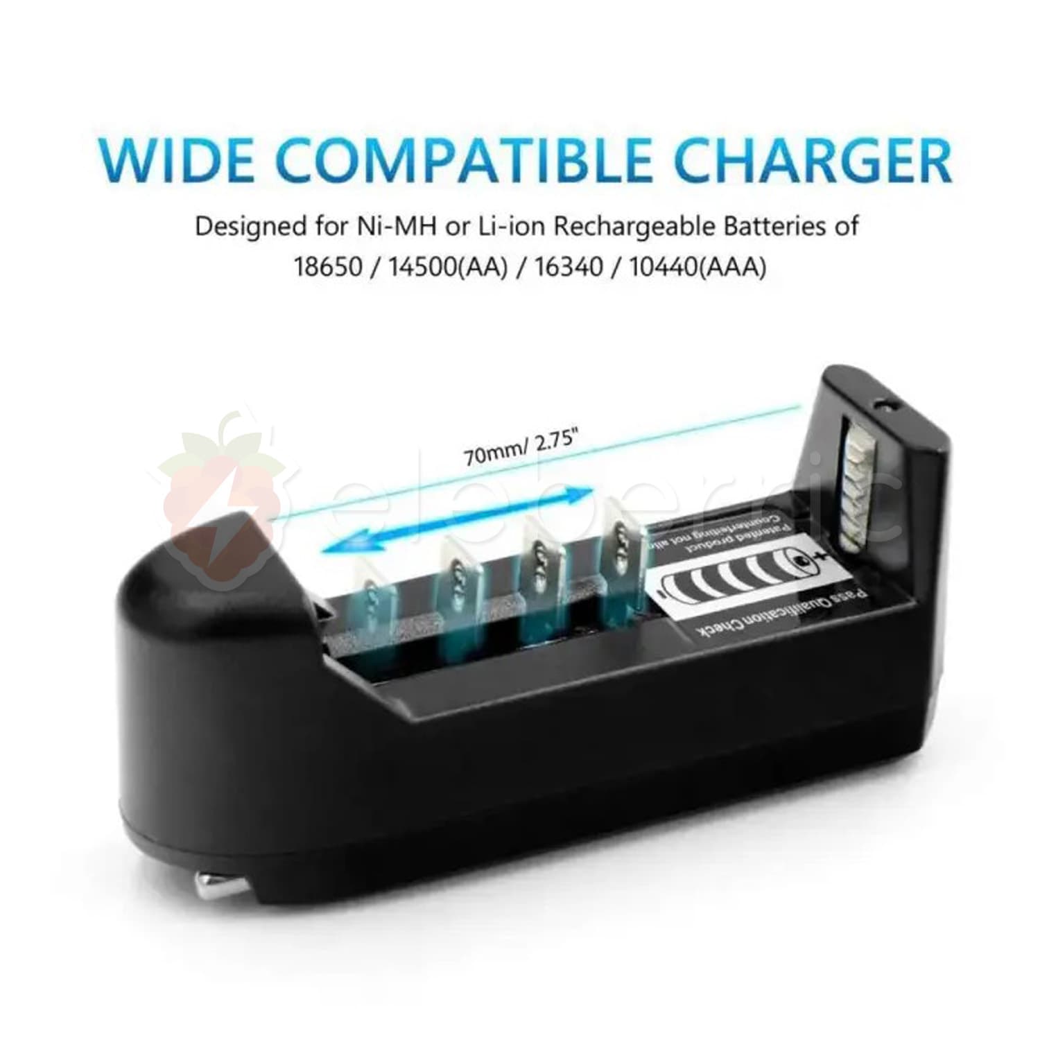 Single Battery Charger for 18650 Li-ion Rechargeable Battery - View 4