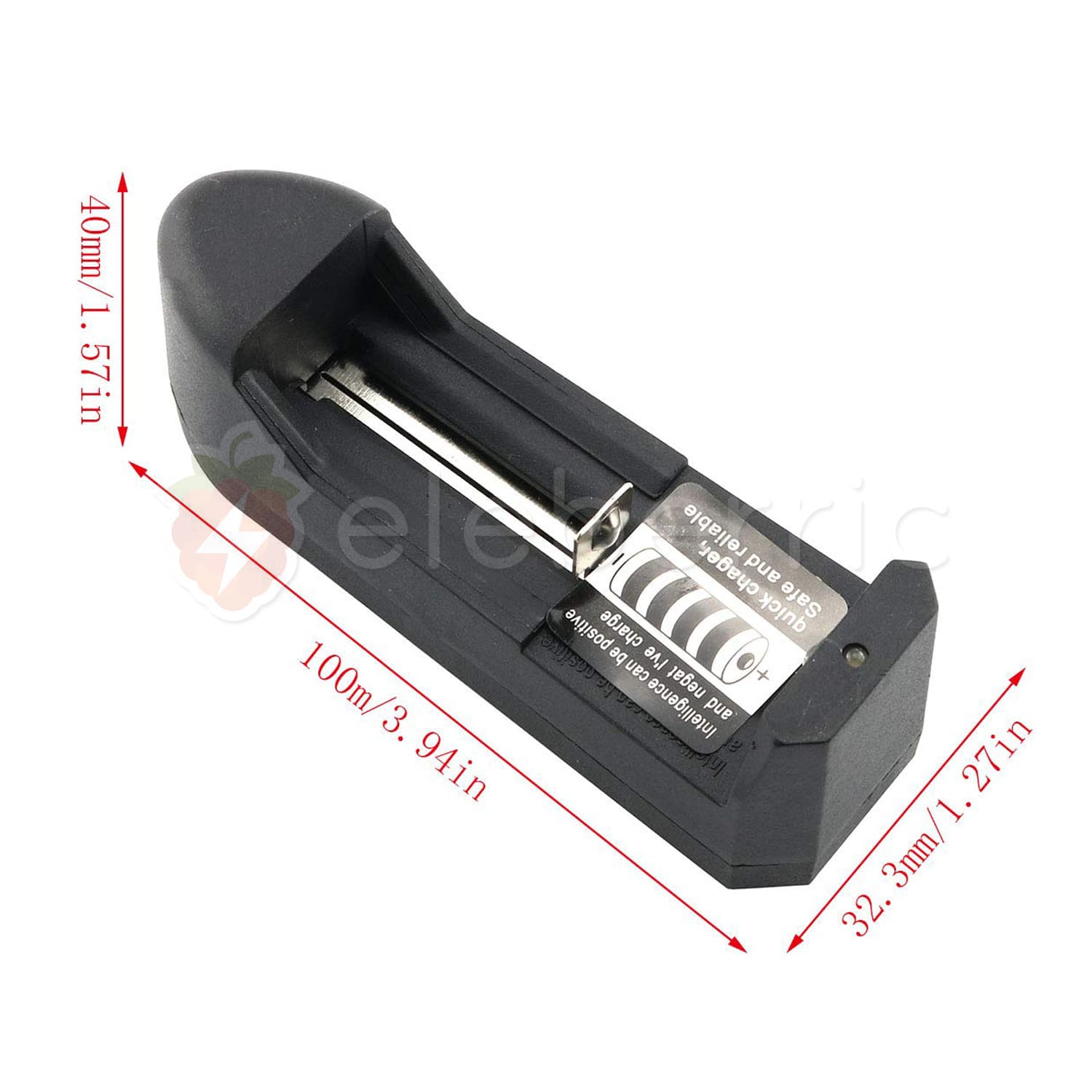 Single Battery Charger for 18650 Li-ion Rechargeable Battery - View 6