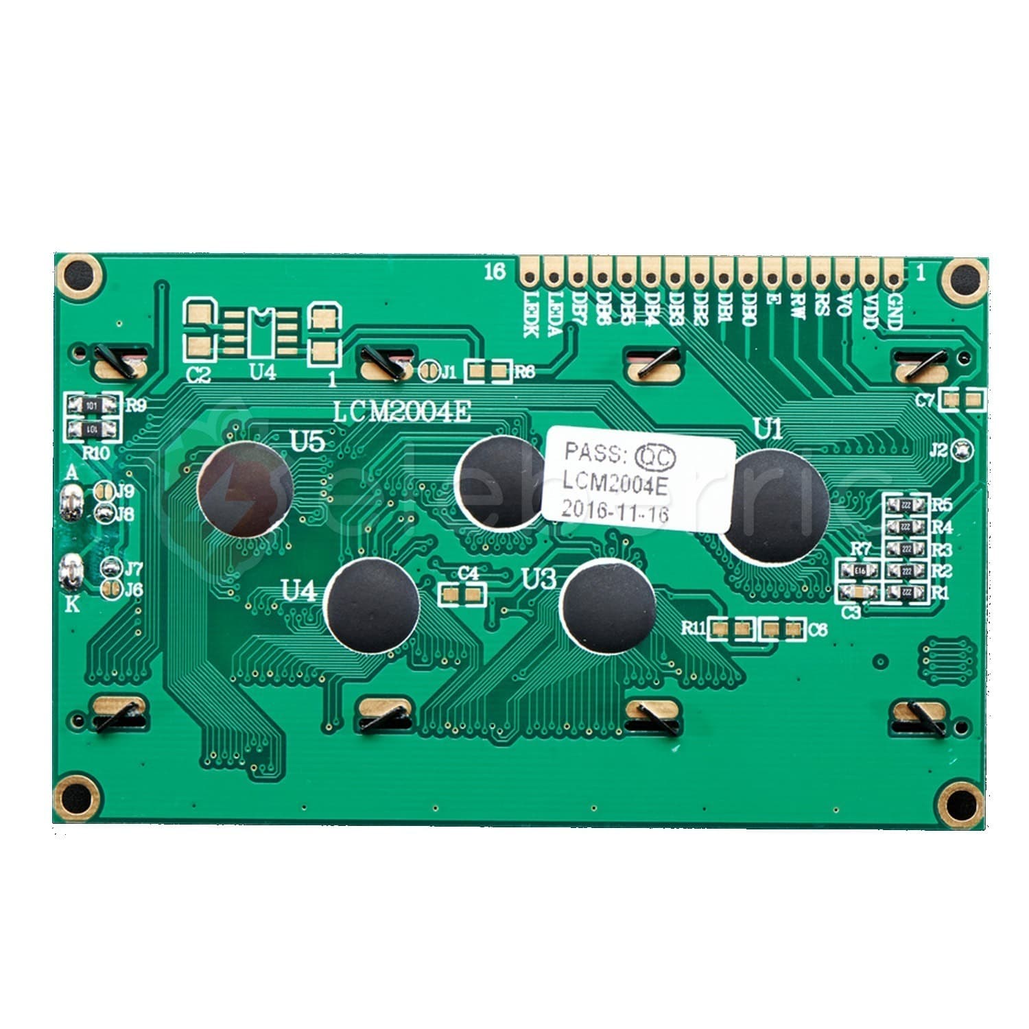 2004 20×4 LCD Display HD44780 Blue Backlight - View 4