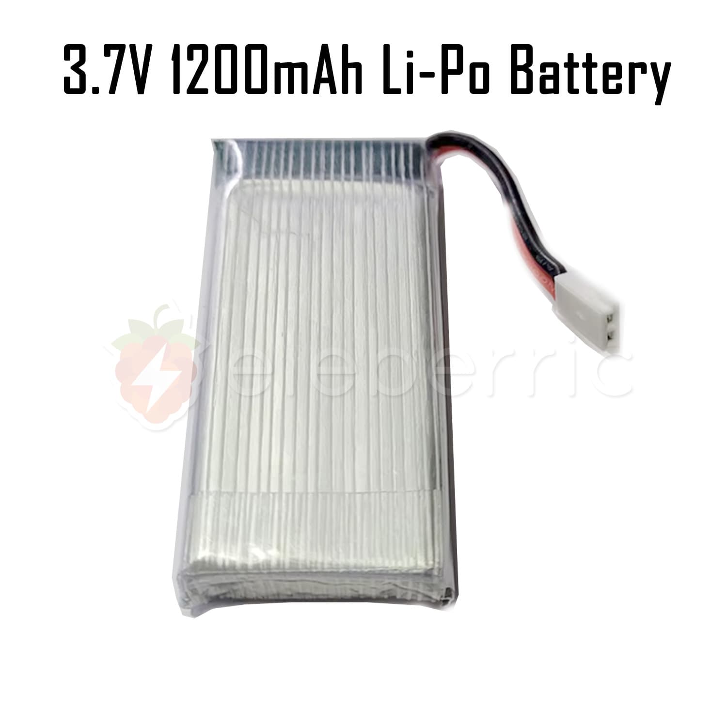 3.7V 1200mAh 1S Li-Po Rechargeable Battery - View 3
