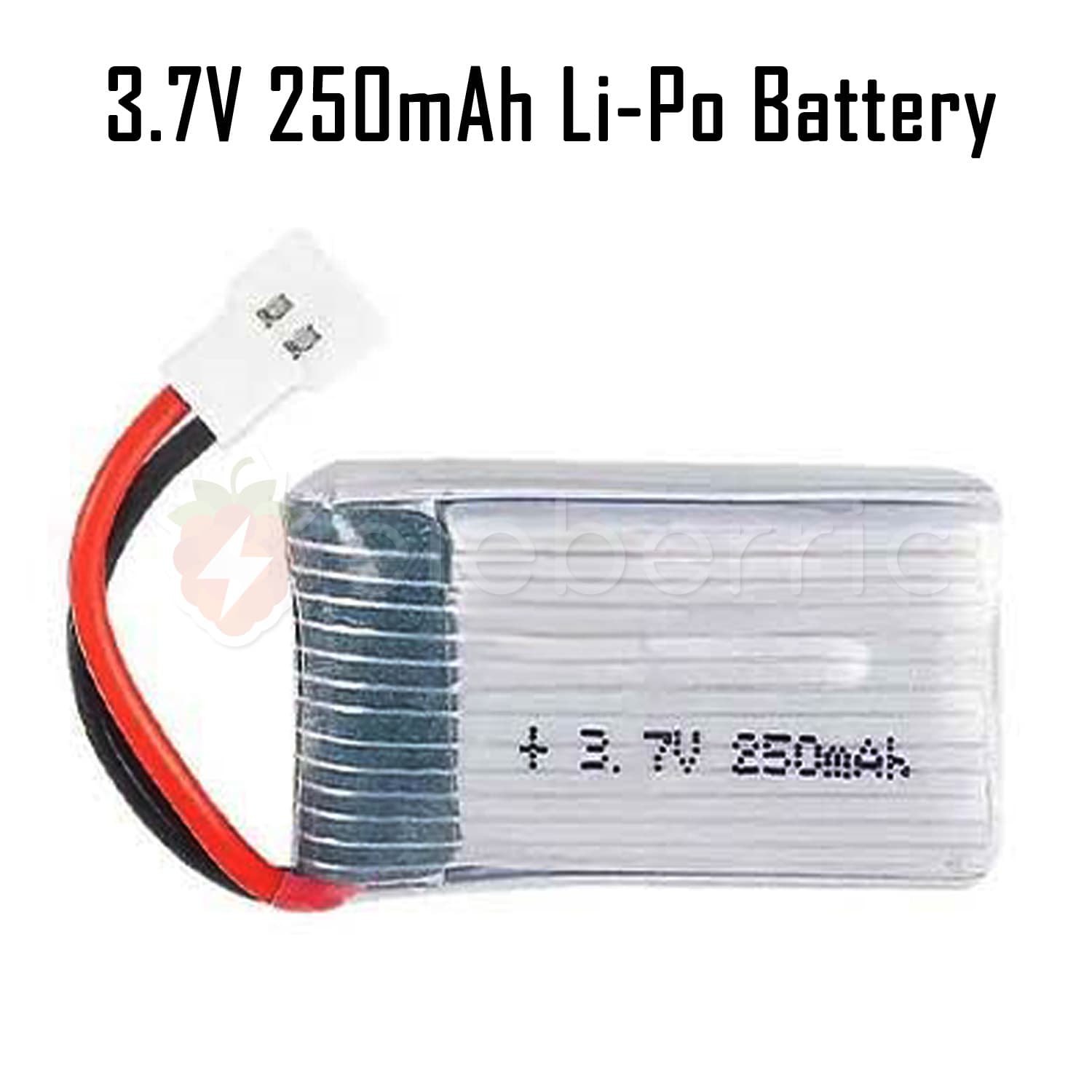 3.7V 250mAh 1S Li-Po Rechargeable Battery - View 4