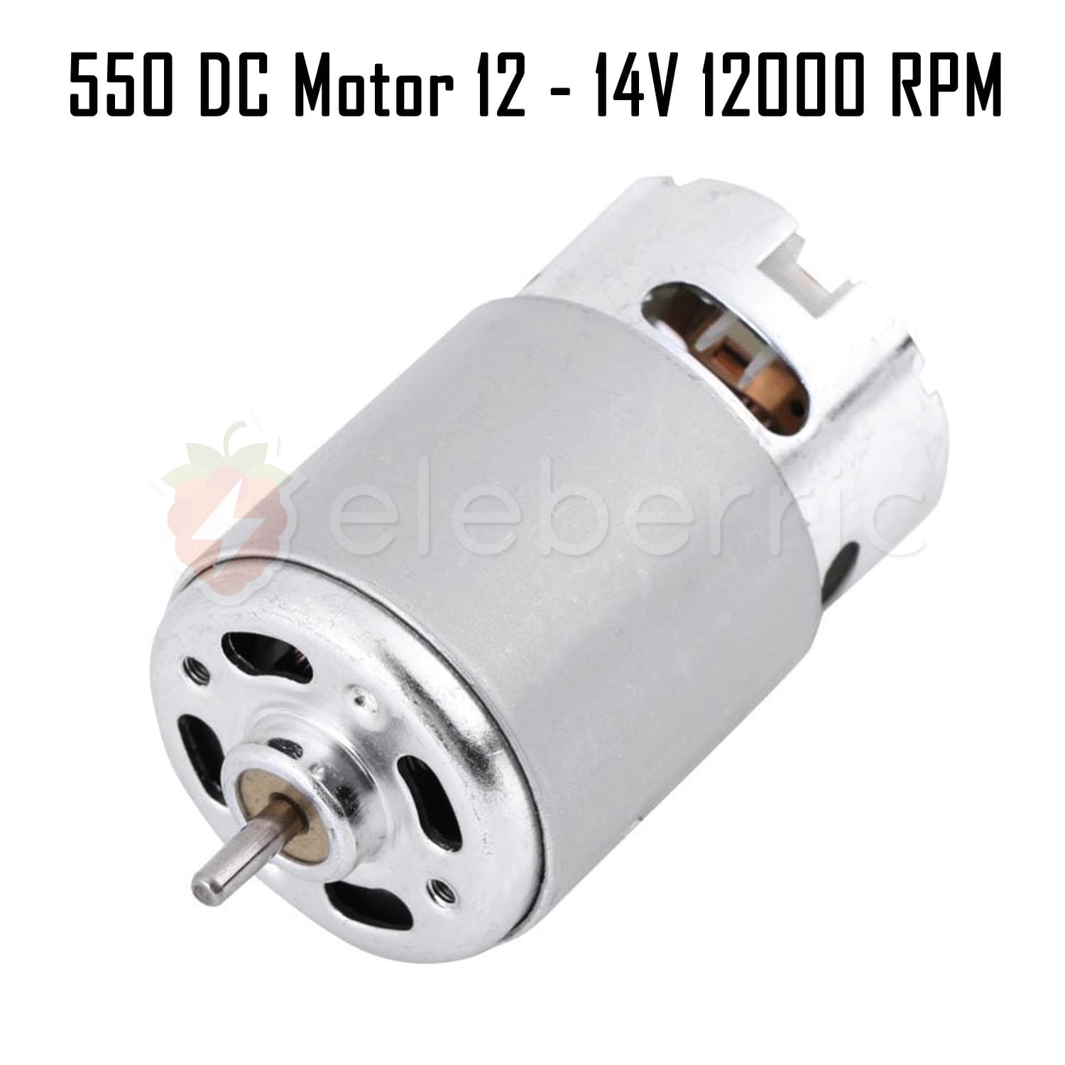 550 DC Motor 12V – 14V DC 12000 RPM - View 5
