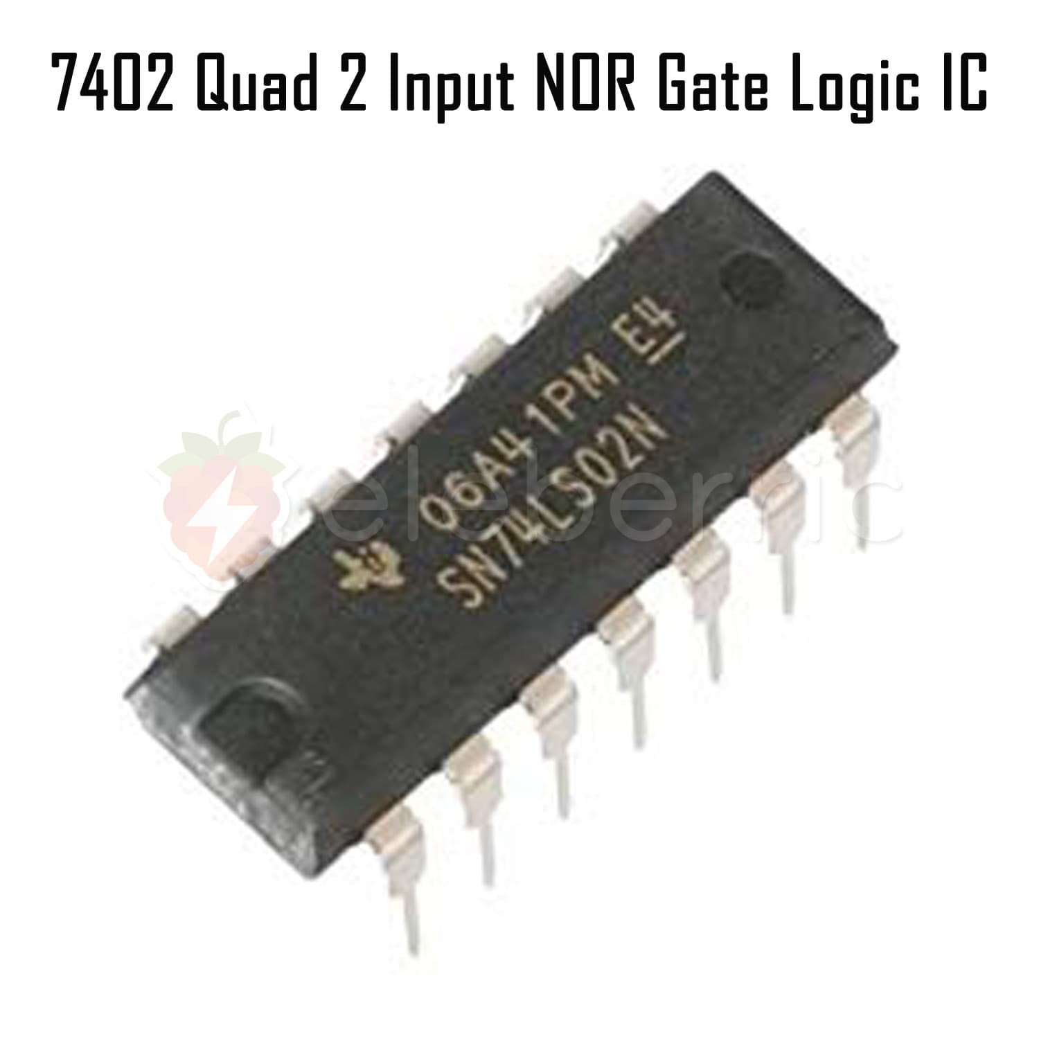 7402 Quad 2 Input NOR Gate Logic IC - View 5