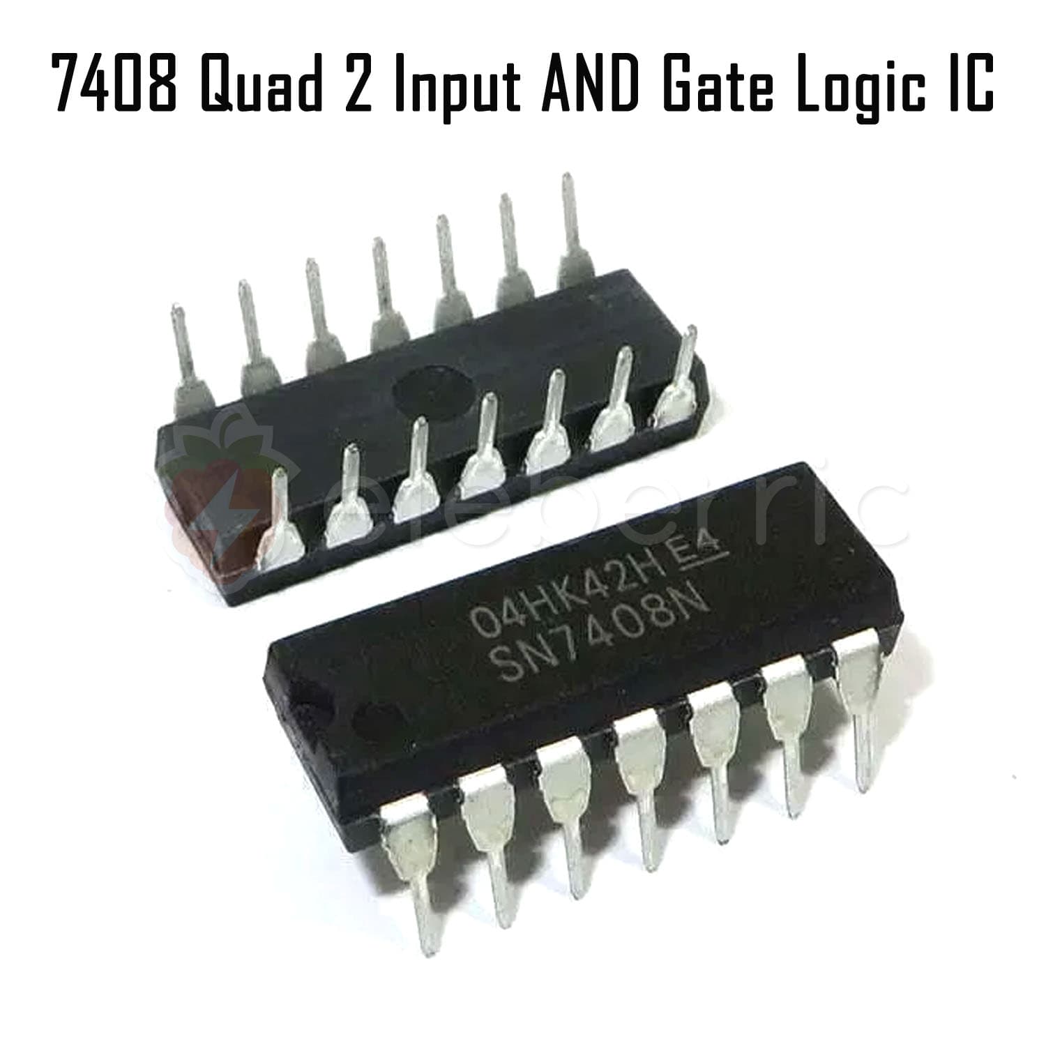 7408 Quad 2 Input AND Gate Logic IC - View 4