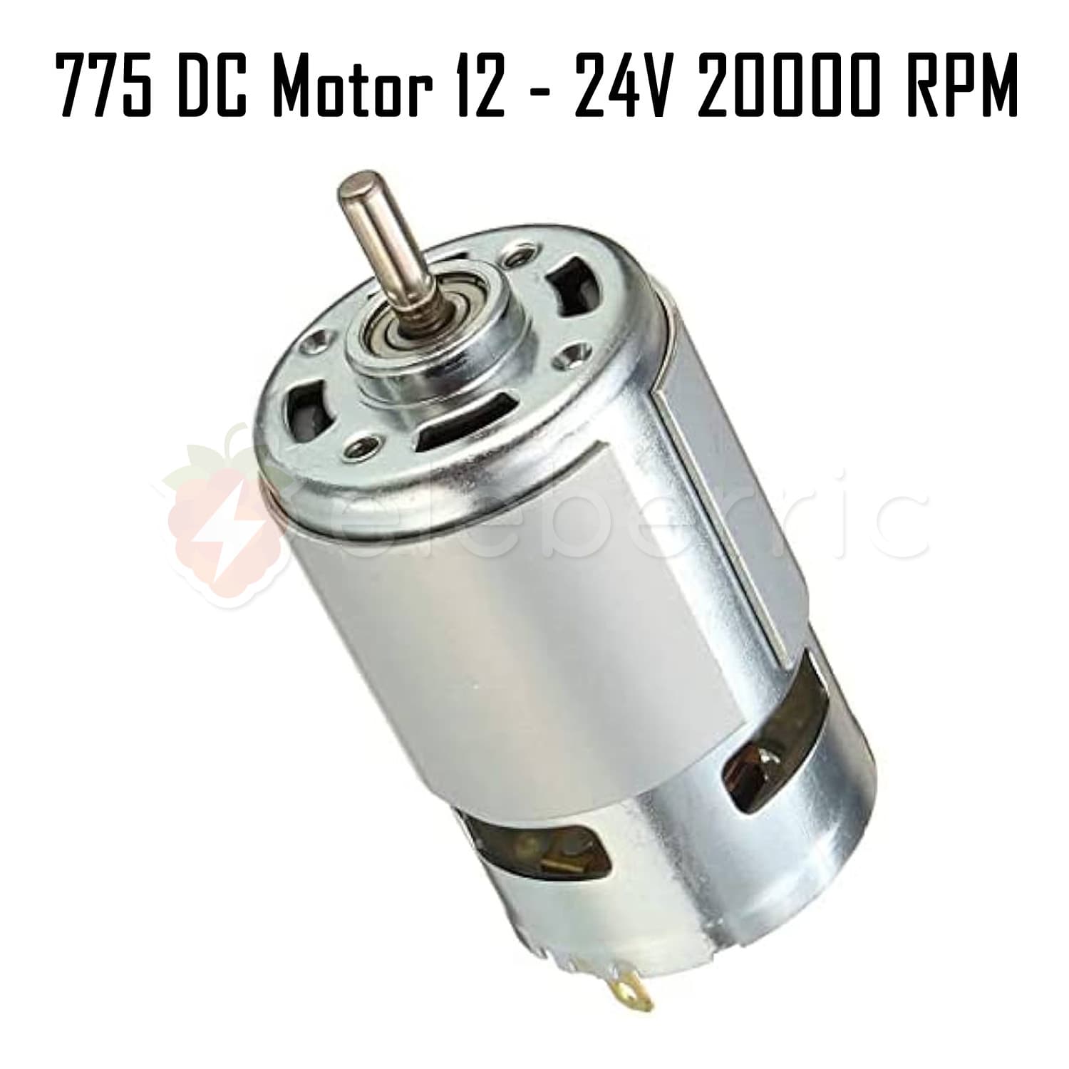 775 DC Motor 12V – 24V DC 20000 RPM - View 2