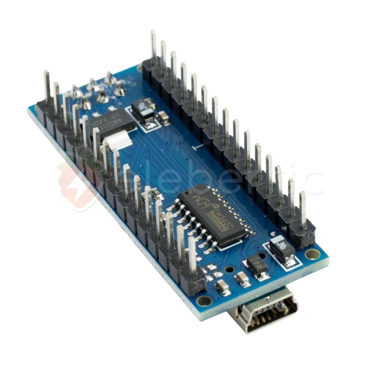 Arduino Nano V3.0 ATMega328P 16MHz 5V CH340G USB Mini (Soldered) - View 4