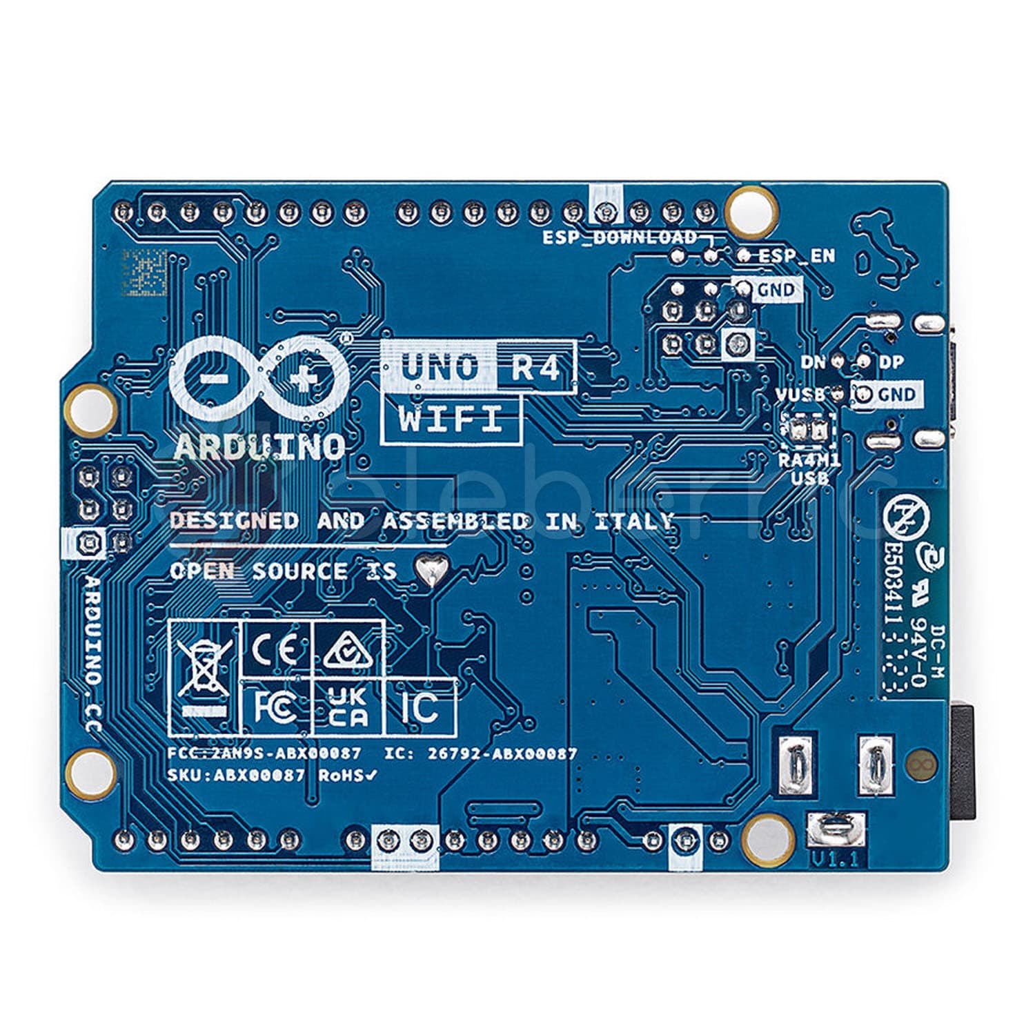 Arduino Uno R4 WiFi Development Board - View 3