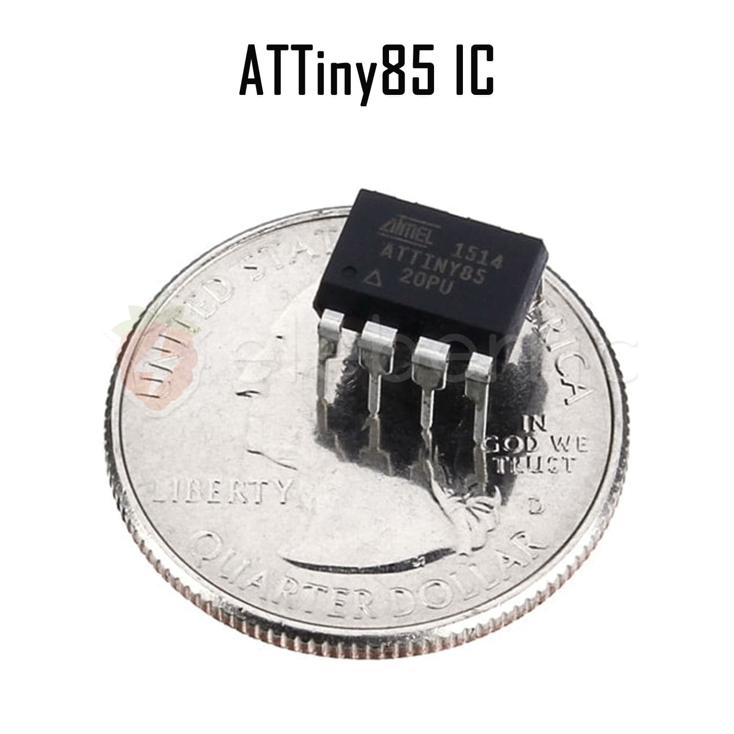 ATTiny85 Microcontroller DIP IC - View 4