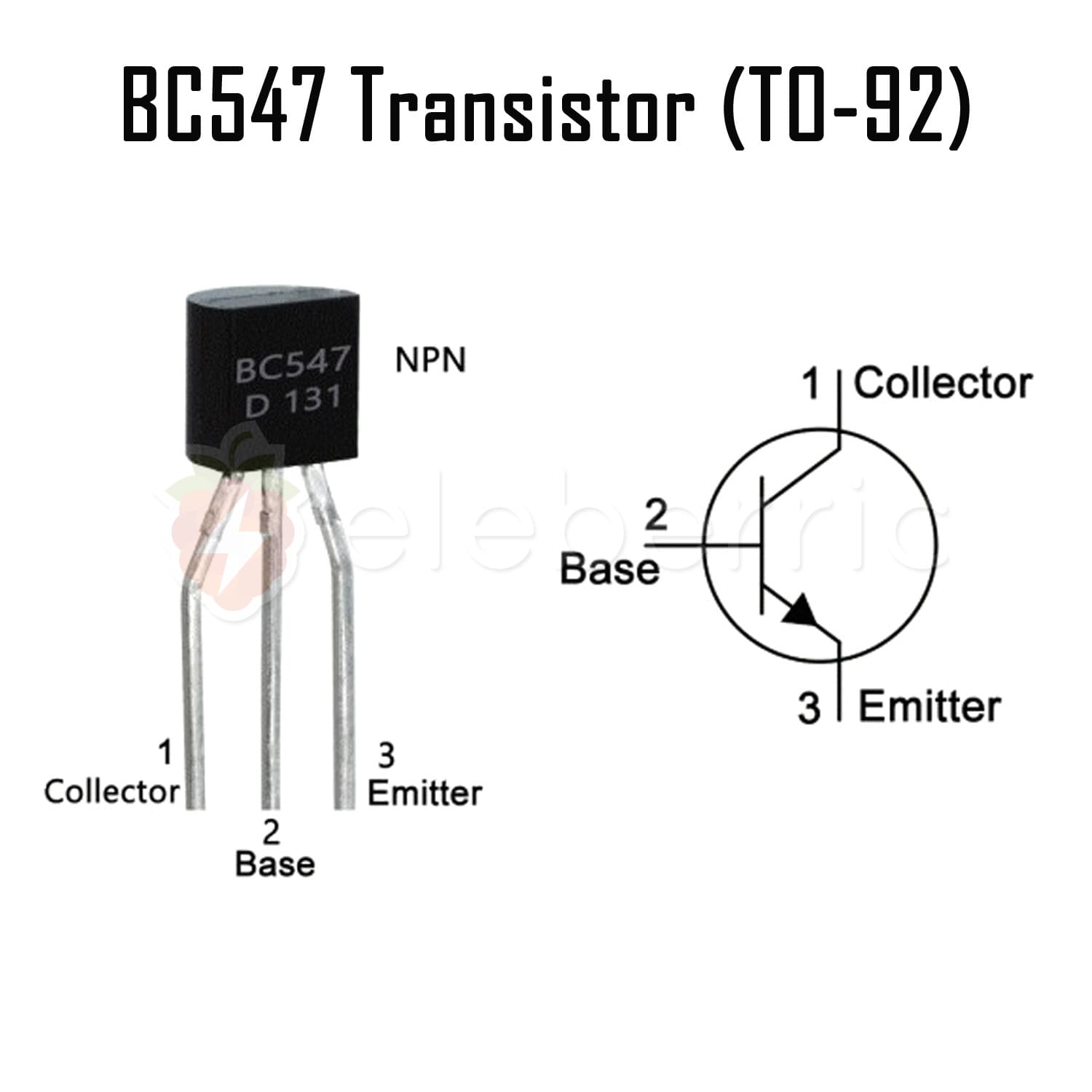 BC547 Transistor TO-92 - View 4