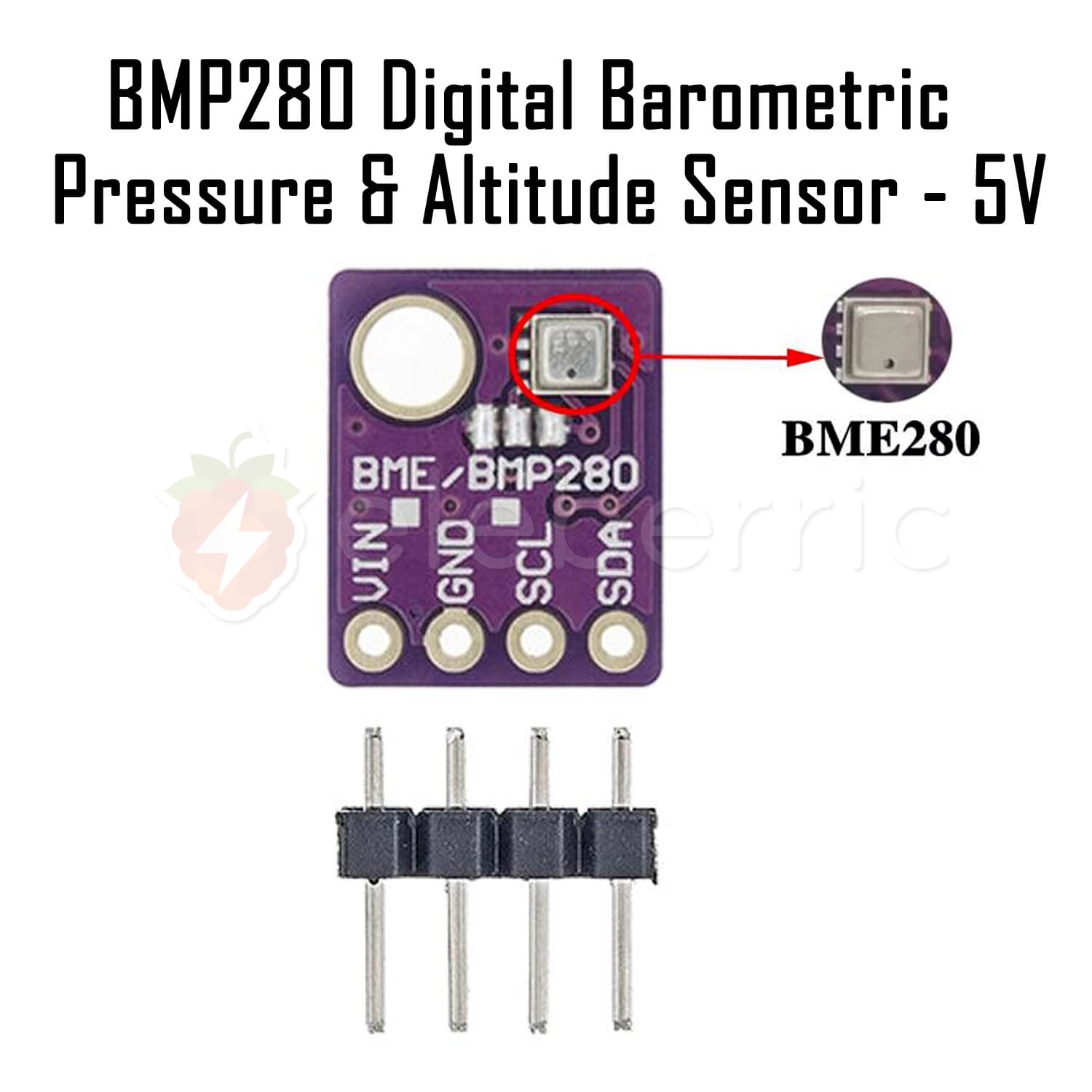 BMP280 Digital Barometric Pressure and Altitude Sensor 5V - View 5