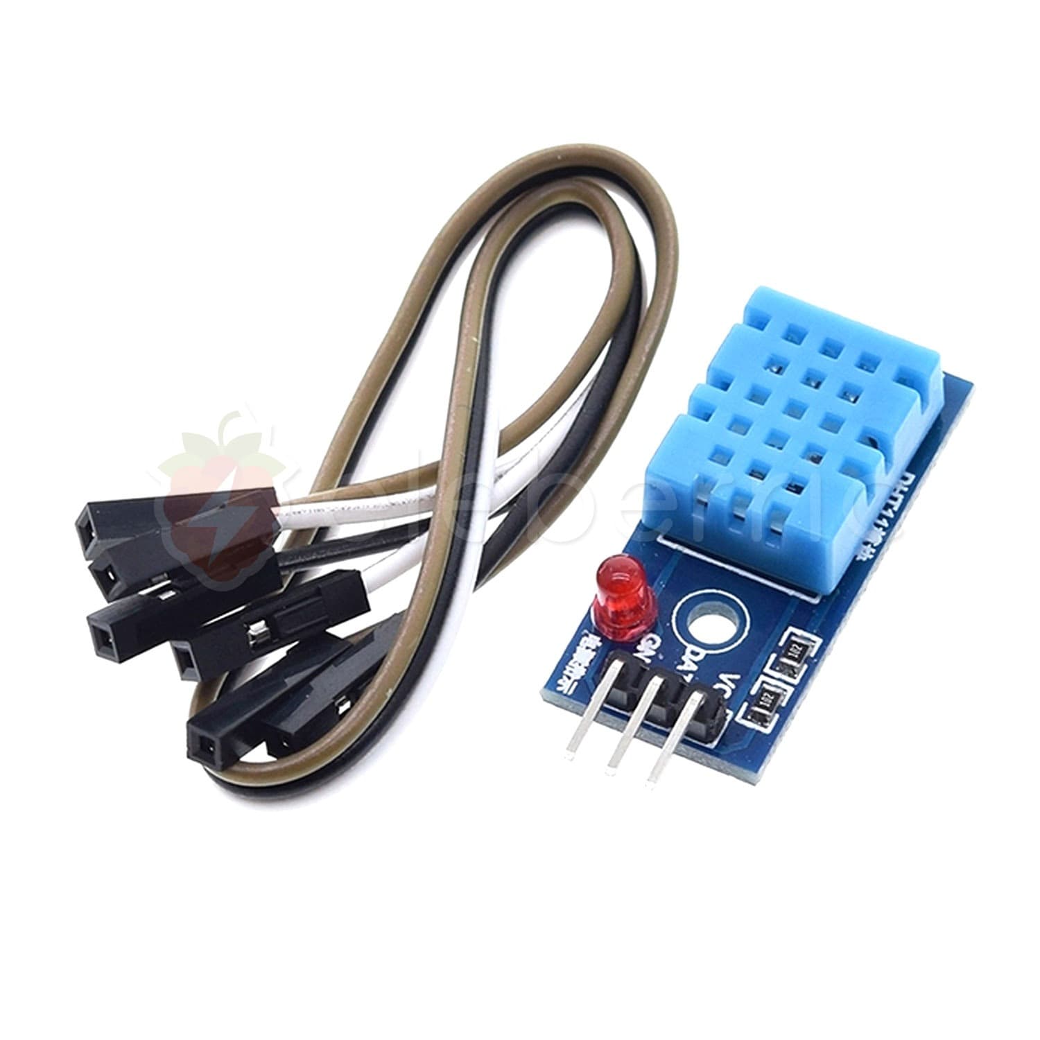 DHT11 Temperature and Humidity Sensor Module - View 1
