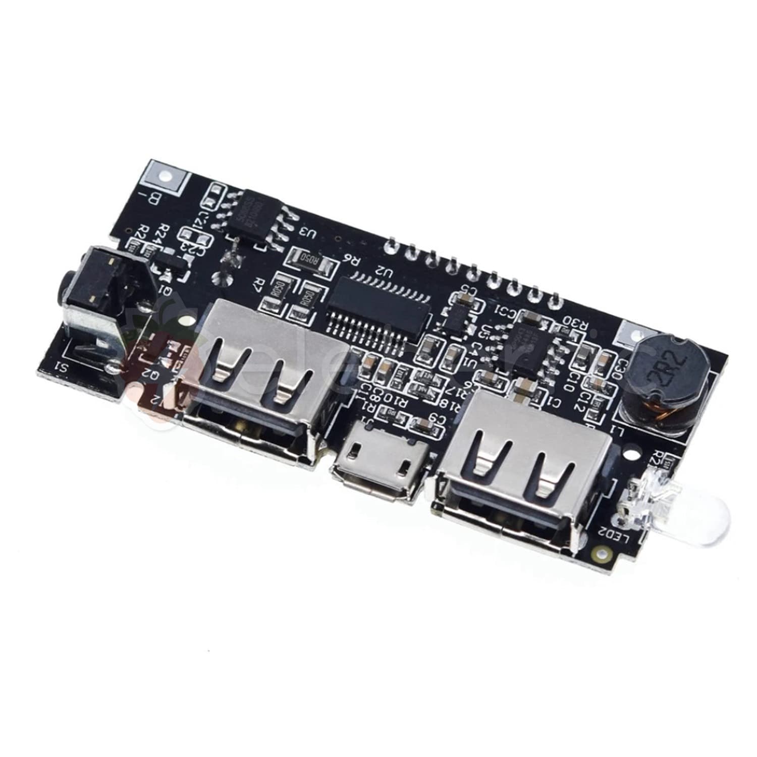 Dual USB 5V 1A 2.1A Power Bank Module for 18650 Li-ion Battery - View 4