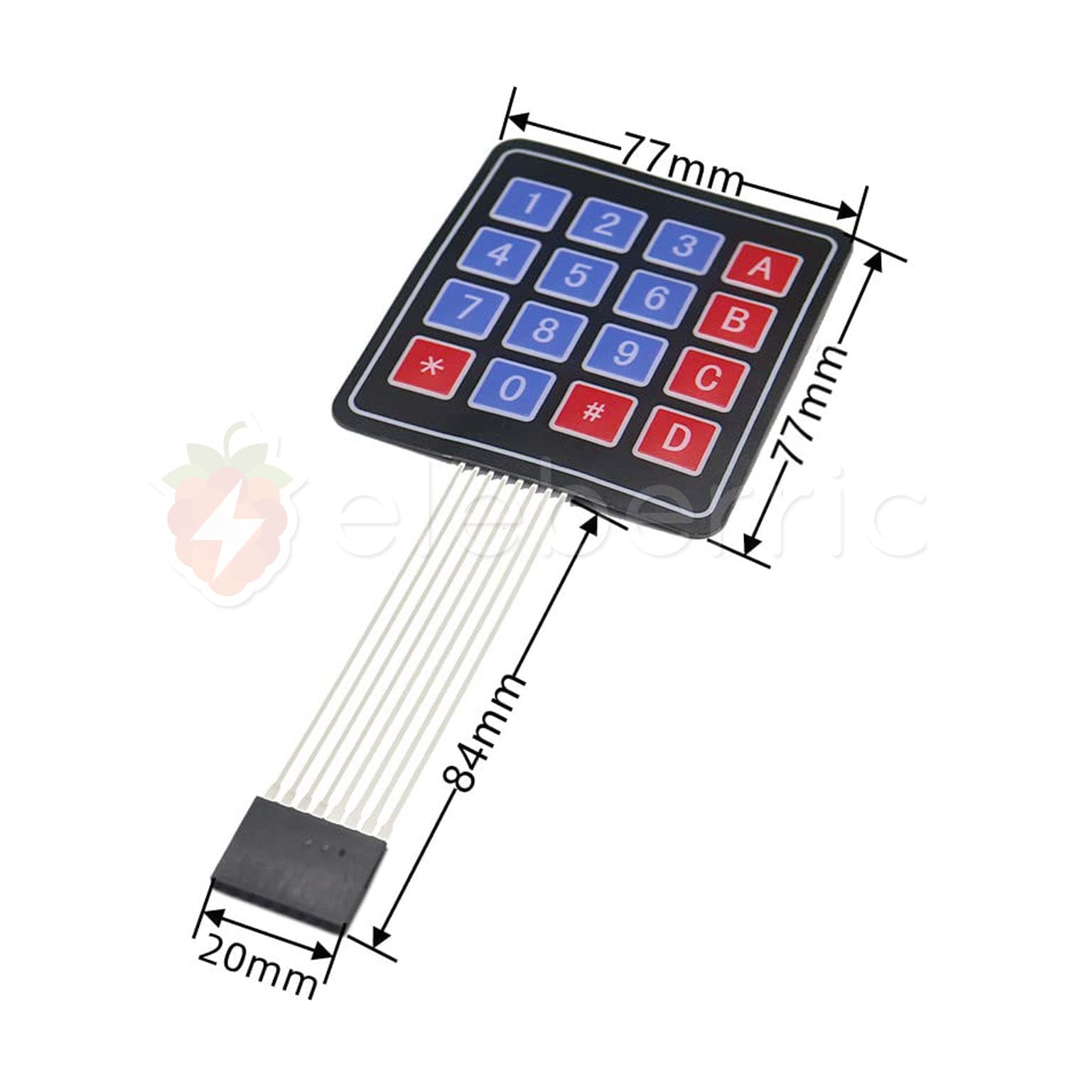 Keypad 4×4 Matrix Membrane Module - View 6