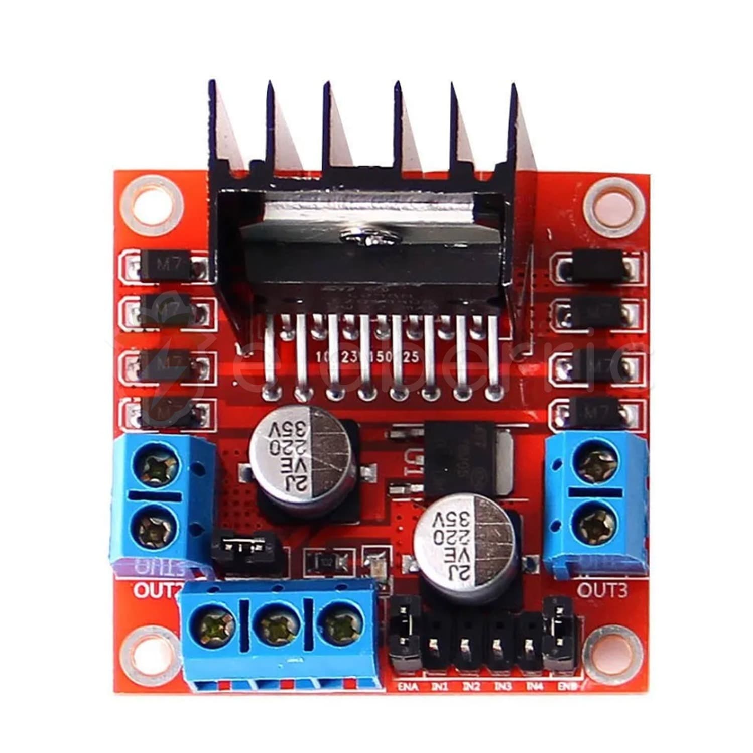 L298N Motor Driver Module - View 3