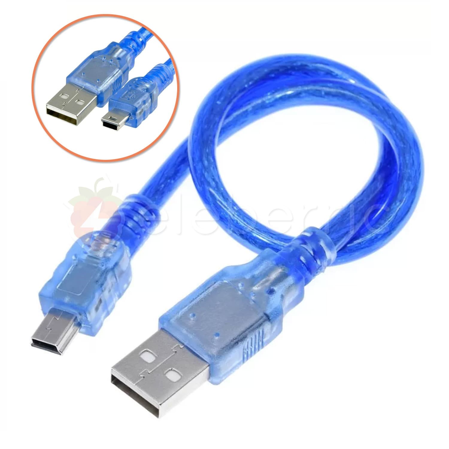 Mini USB 30cm Cable for Arduino Nano