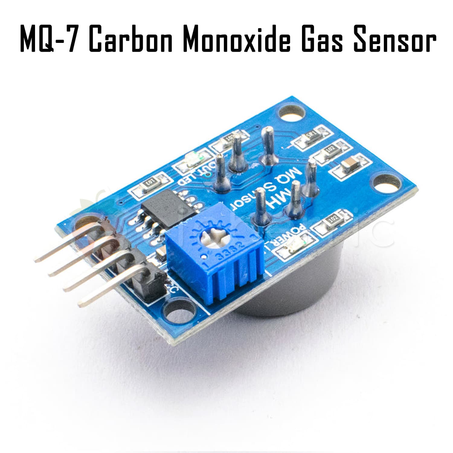 MQ-7 Carbon Monoxide Gas Sensor Module - View 5