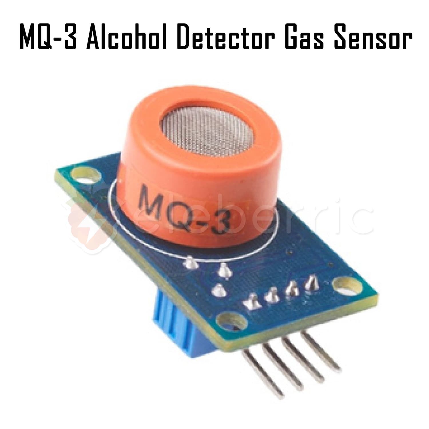 MQ-3 Alcohol Detector Gas Sensor Module - View 2