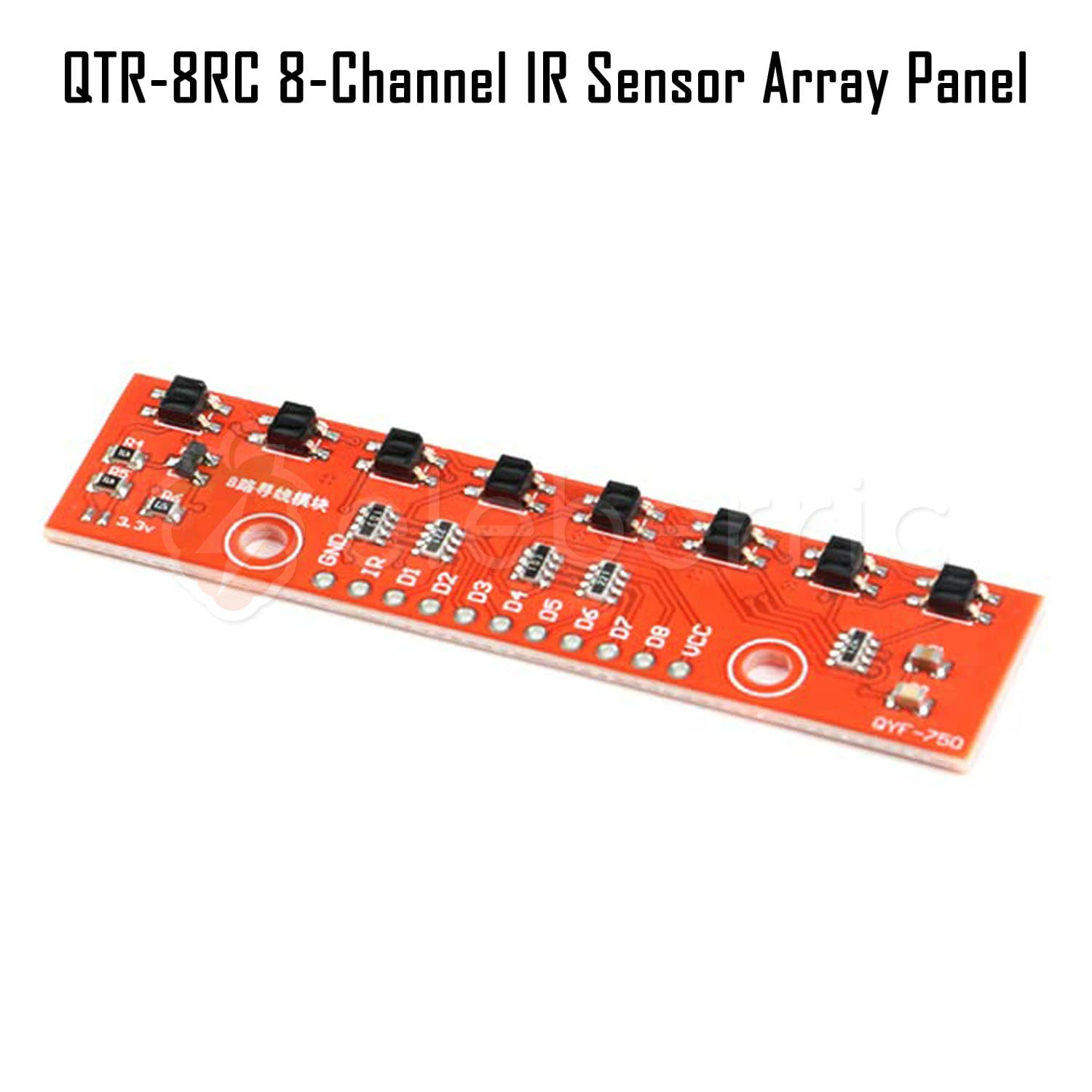 QTR-8RC 8 Channel IR Line Tracking Sensor Array Panel