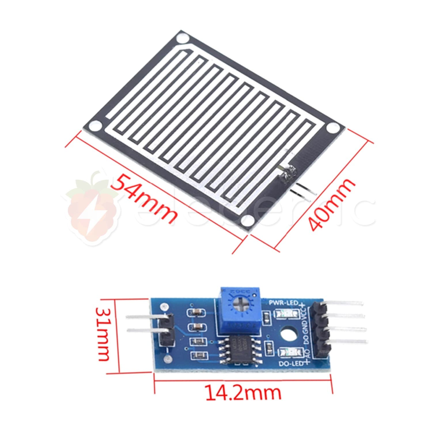 Raindrop Sensor Module - View 5