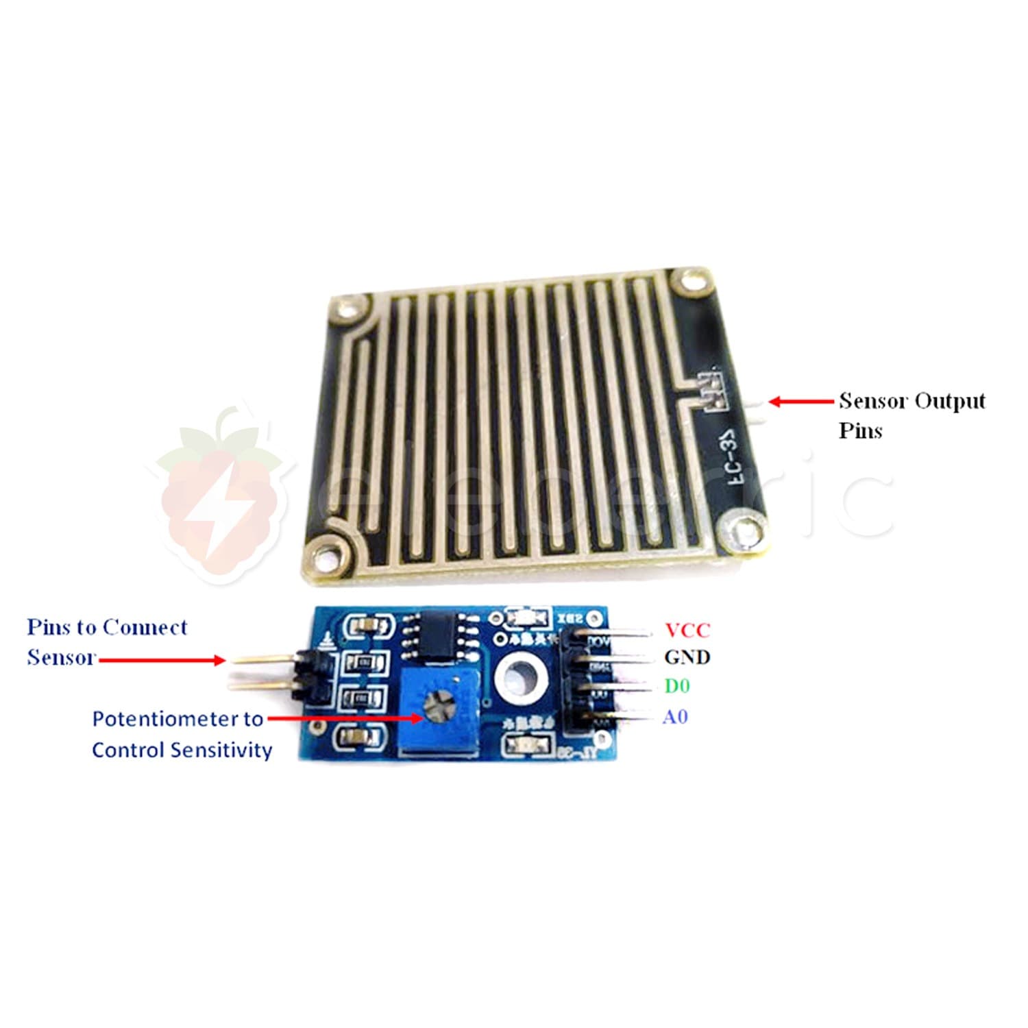 Raindrop Sensor Module - View 6