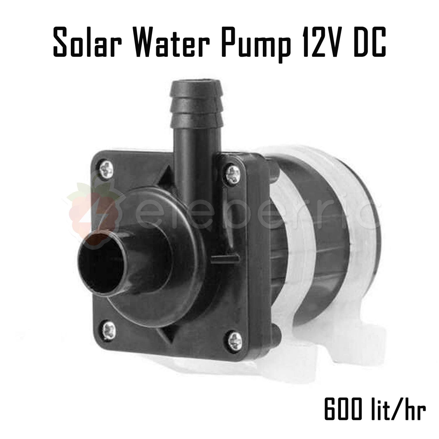 Solar Water Pump 12V DC Brushless Submersible 600L/H - View 3