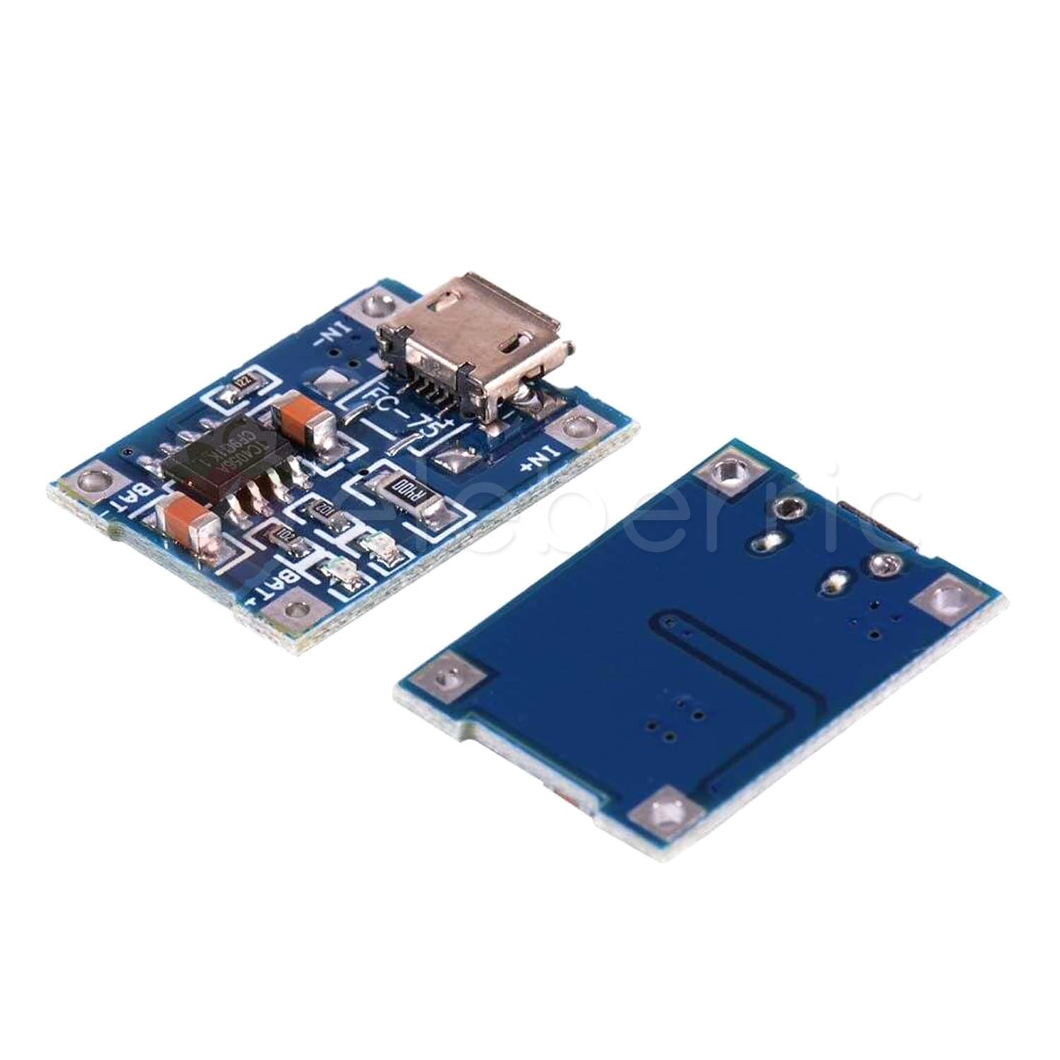 TP4056 5V 1A Micro USB Charger without Protection - View 3
