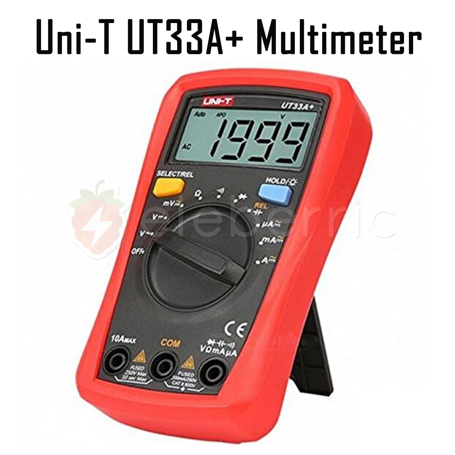 Uni-T UT33A+ Digital Multimeter Auto Range Palm Size Tester - View 2