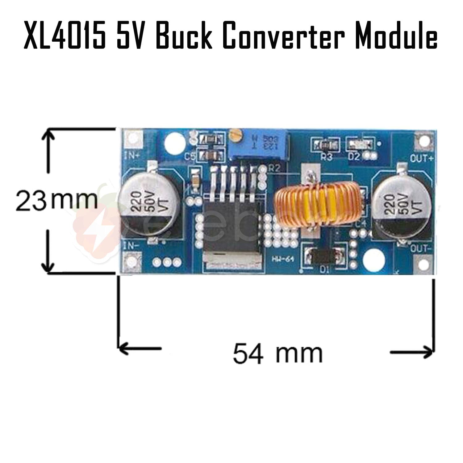 XL4015 5A Step Down Buck Converter Module - View 7