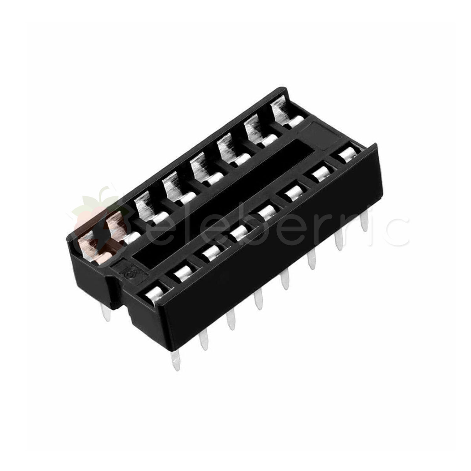 16 Pin IC Base Socket Full View 1