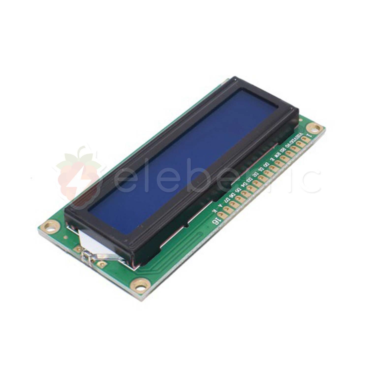 1602 LCD Display Blue Backlight Full View 1
