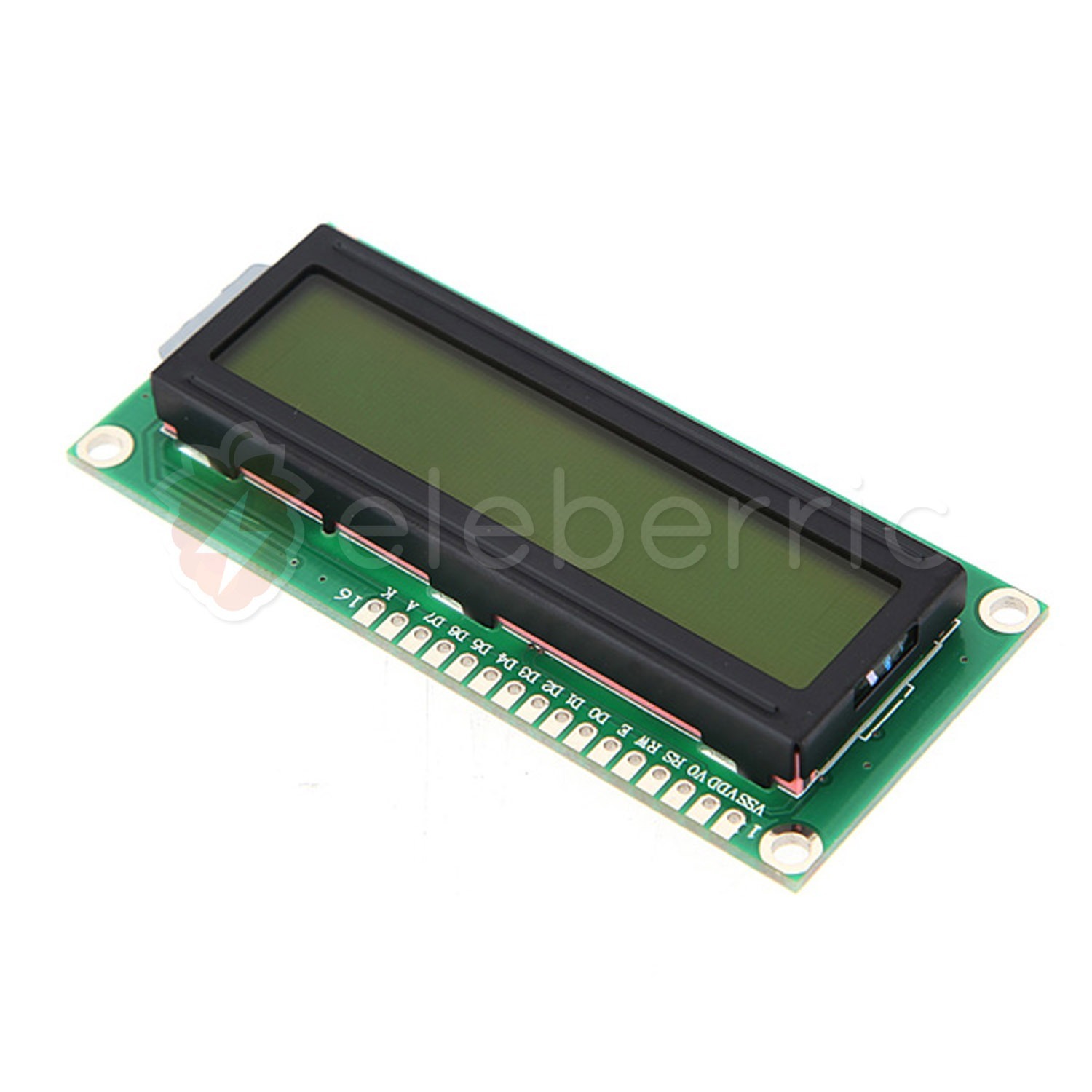 1602 LCD Display Yellow Backlight Full View 1