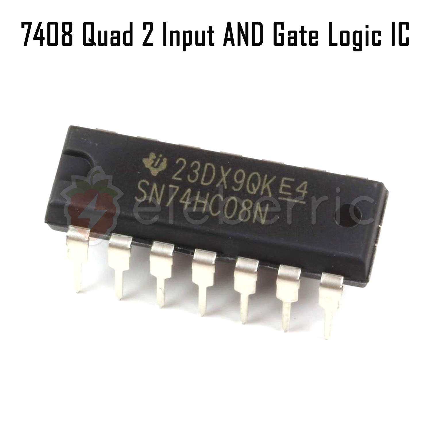 7408 Quad 2 Input AND Gate Logic IC Full View 1