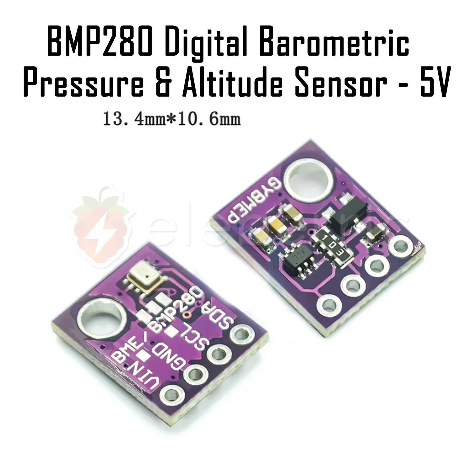 BMP280 Digital Barometric Pressure and Altitude Sensor 5V Full View 1