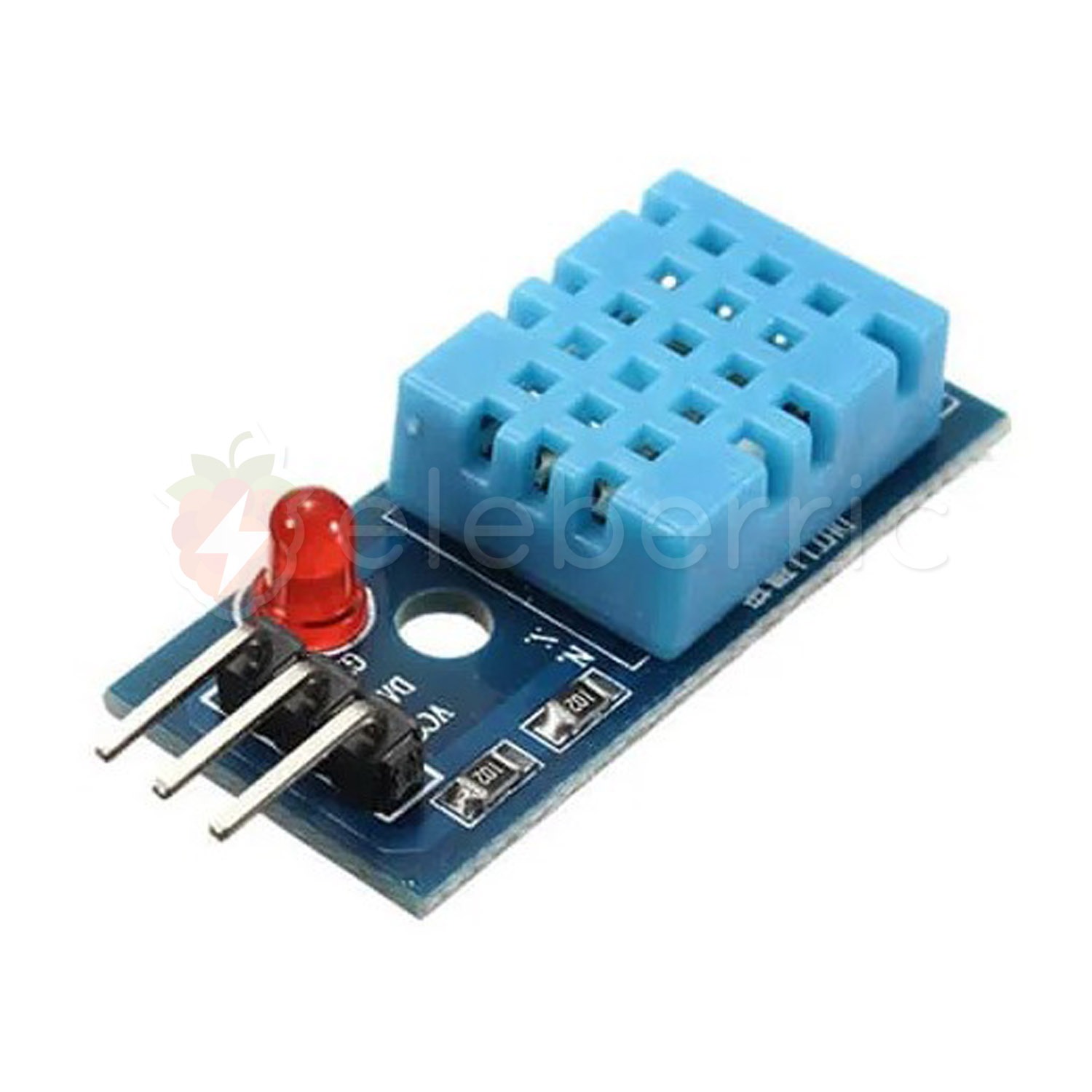 DHT11 Temperature and Humidity Sensor Module Full View 1