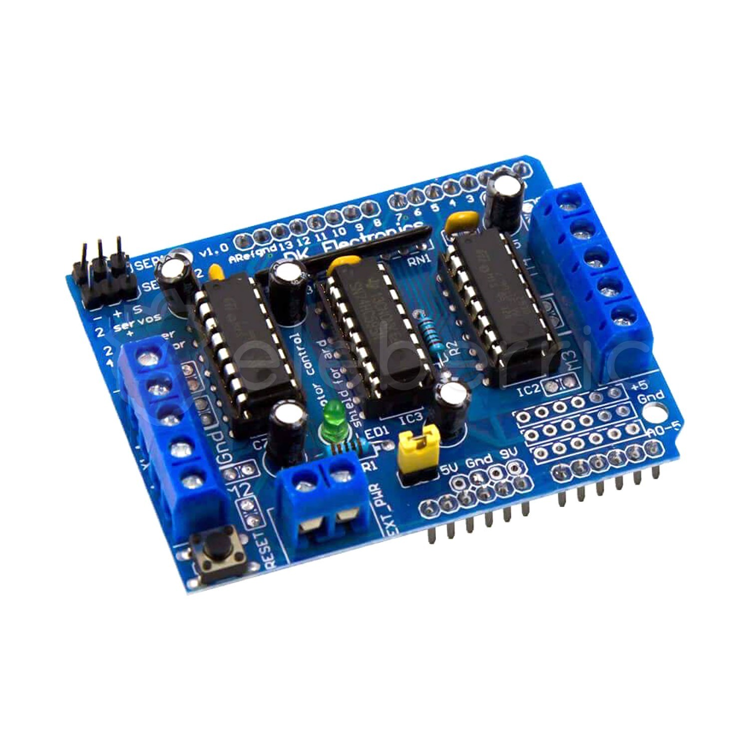 L293D Motor Driver Shield Module Full View 1
