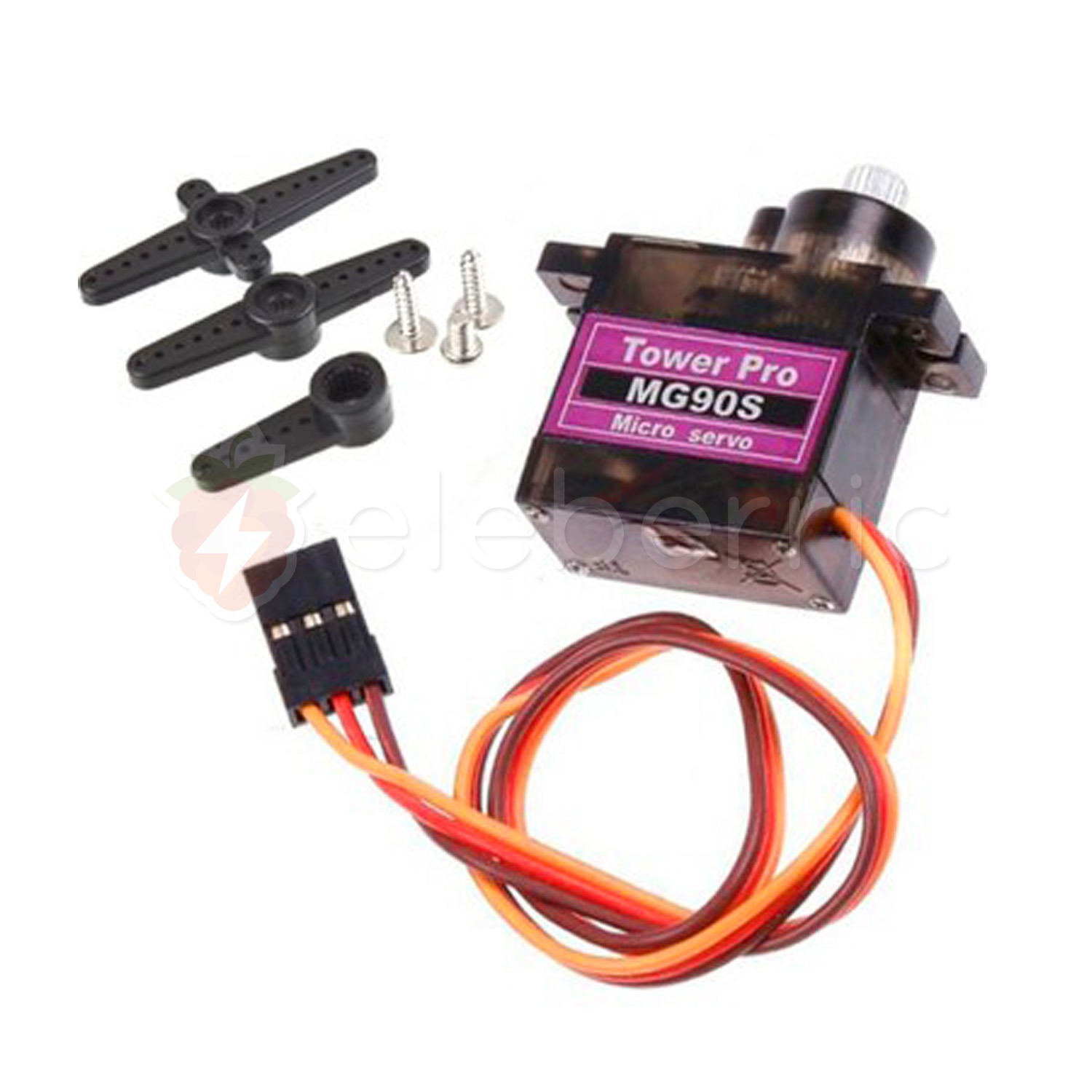 MG90S Metal Gear Servo Motor Full View 1