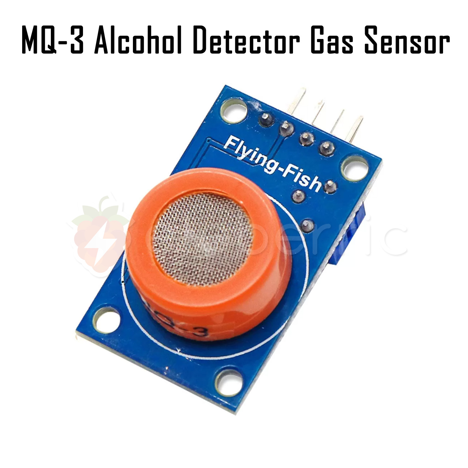 MQ-3 Alcohol Detector Gas Sensor Module Full View 1