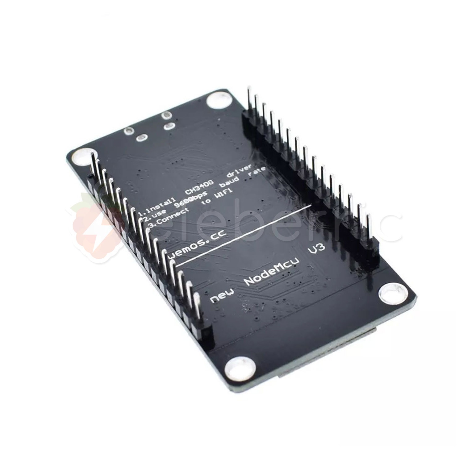 NodeMCU V3.0 ESP8266 CH340 Lue WiFi Development Board Full View 1
