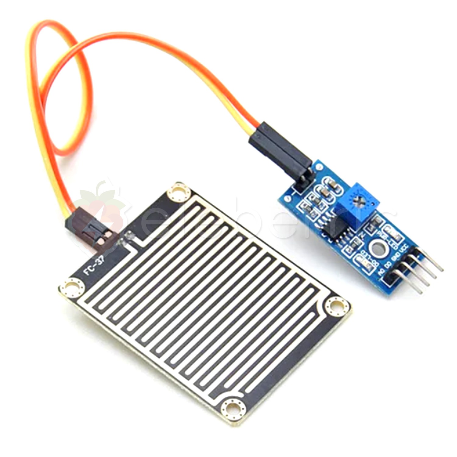 Raindrop Sensor Module Full View 1