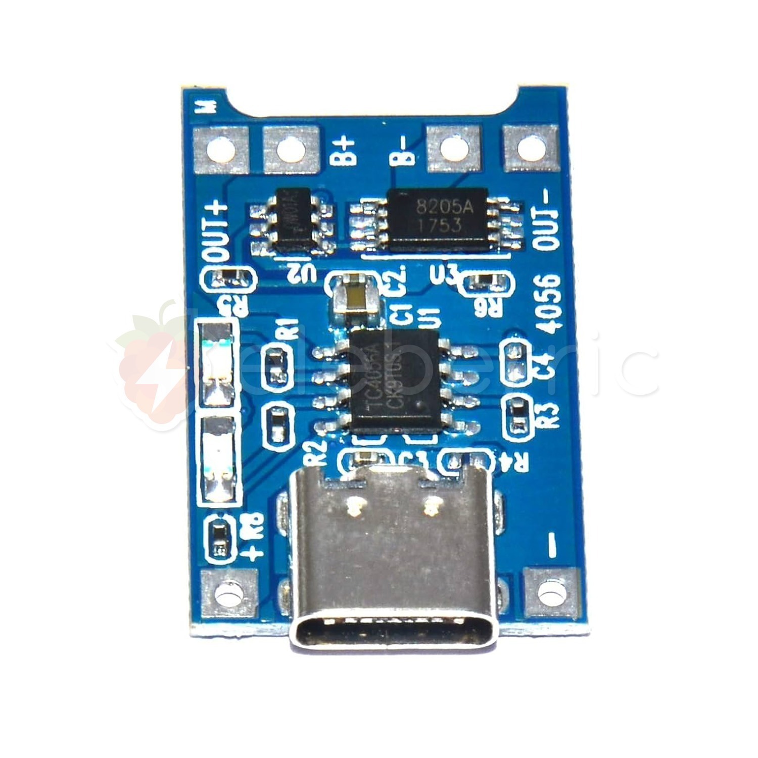 TP4056 5V 1A USB Type-C Charger with Current Protection Full View 1
