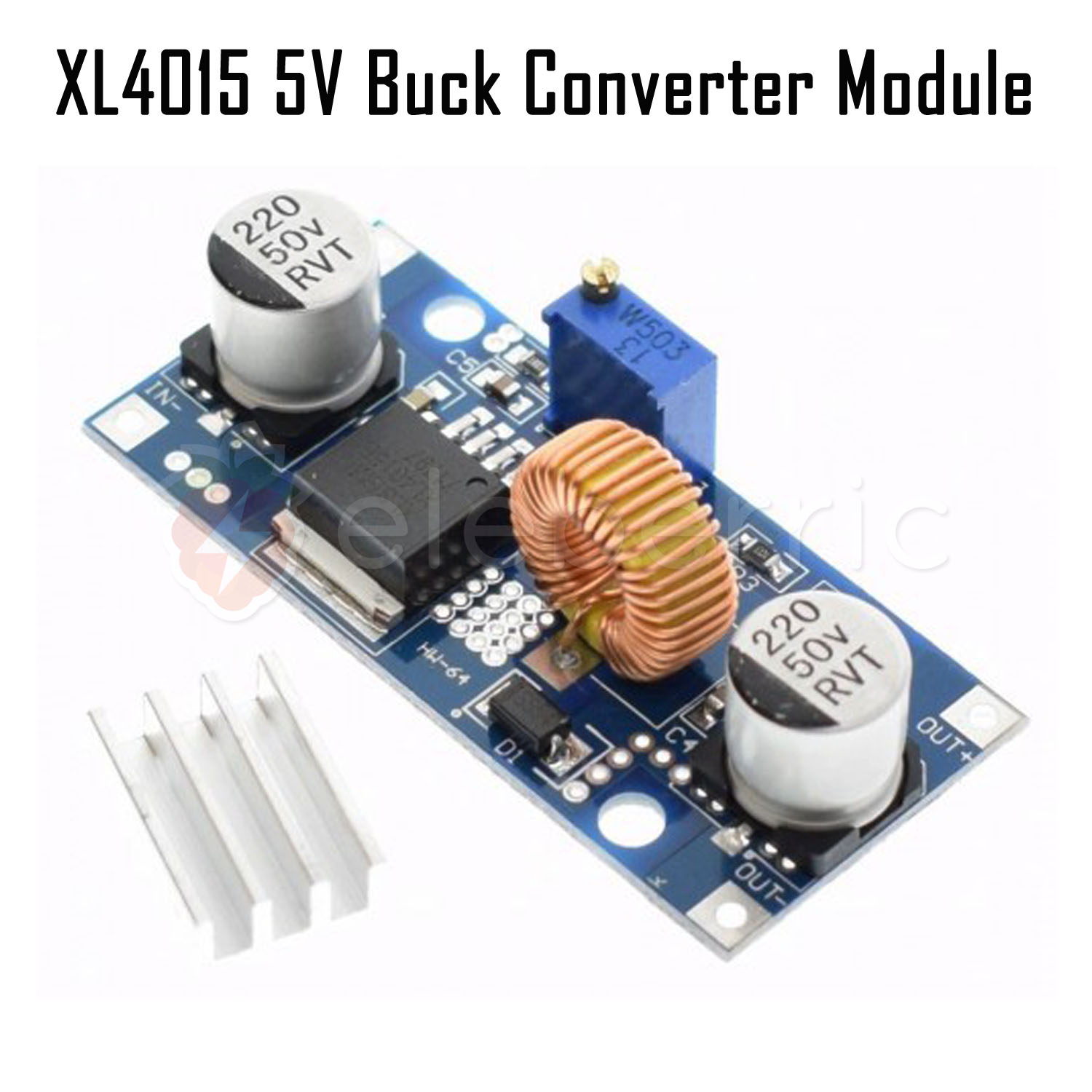 XL4015 5A Step Down Buck Converter Module Full View 1